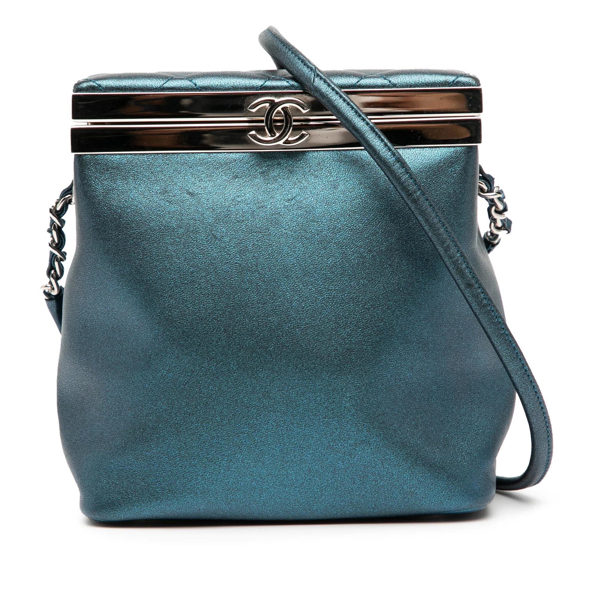 Vanity pony-style calfskin bag