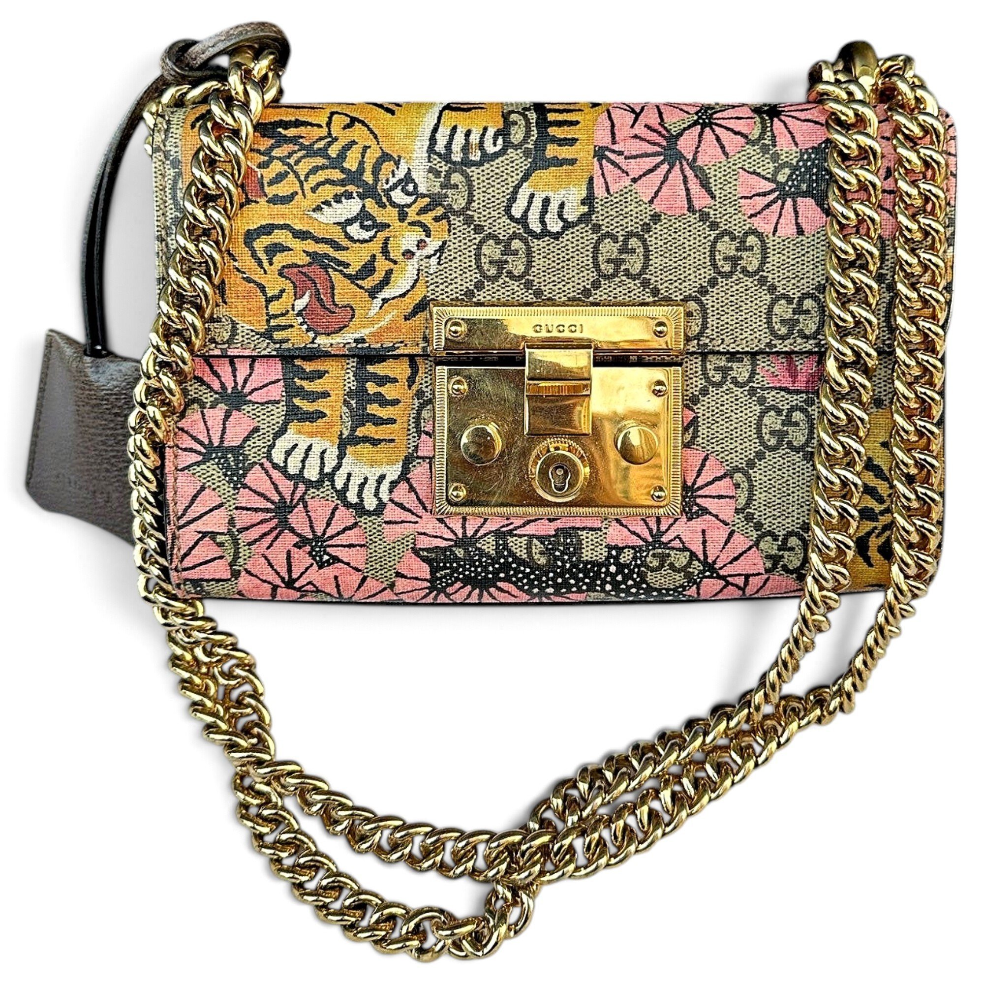 Padlock cloth handbag