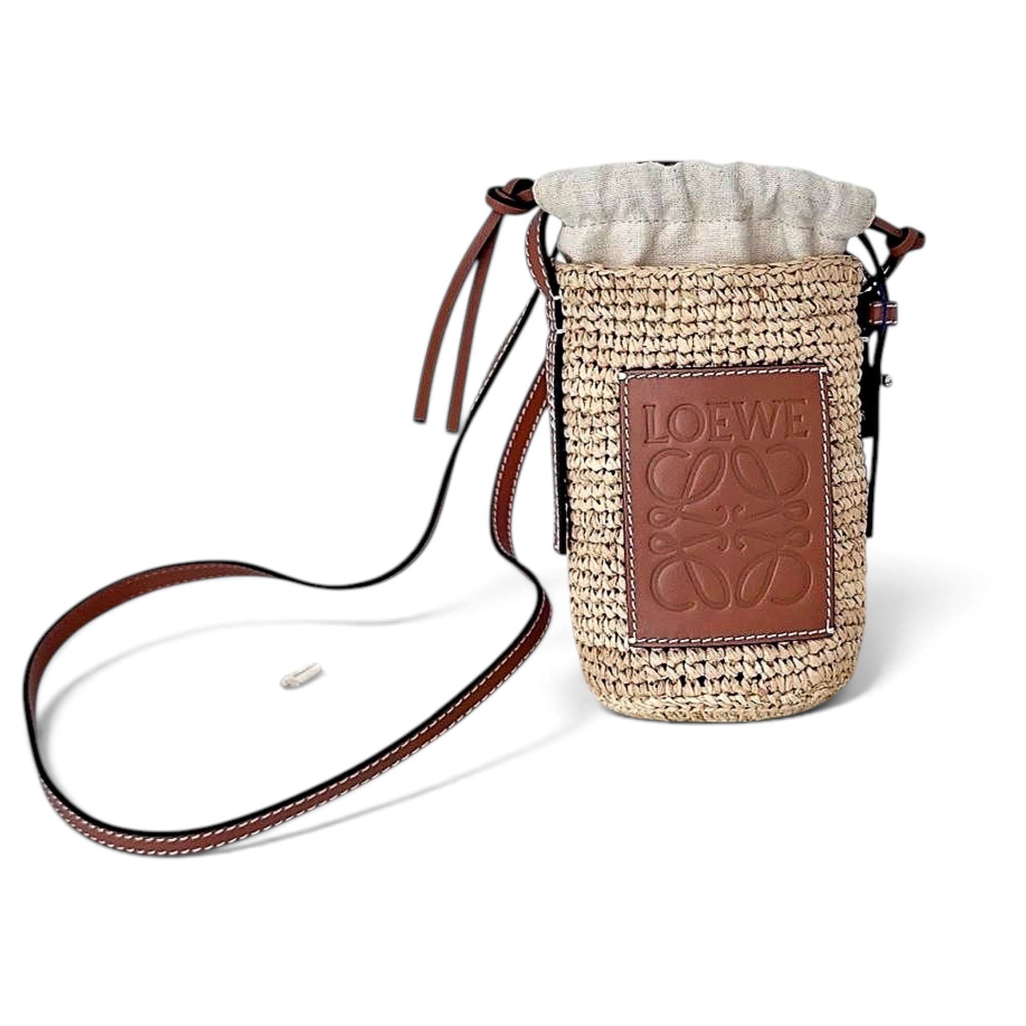 Leather crossbody bag