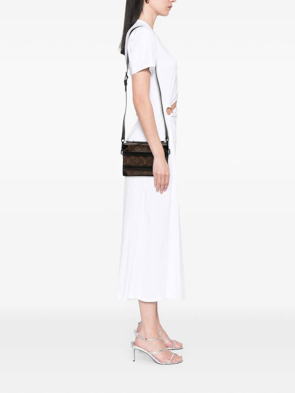 2010-2026 Monogram Macassar Handle Soft Trunk satchel