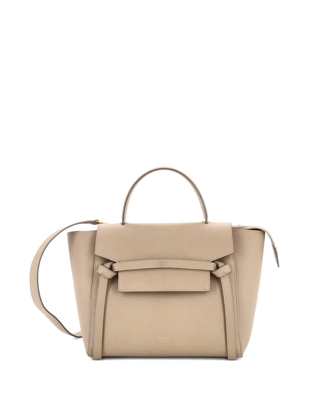 Belt Bag Textured Leather Micro satchel