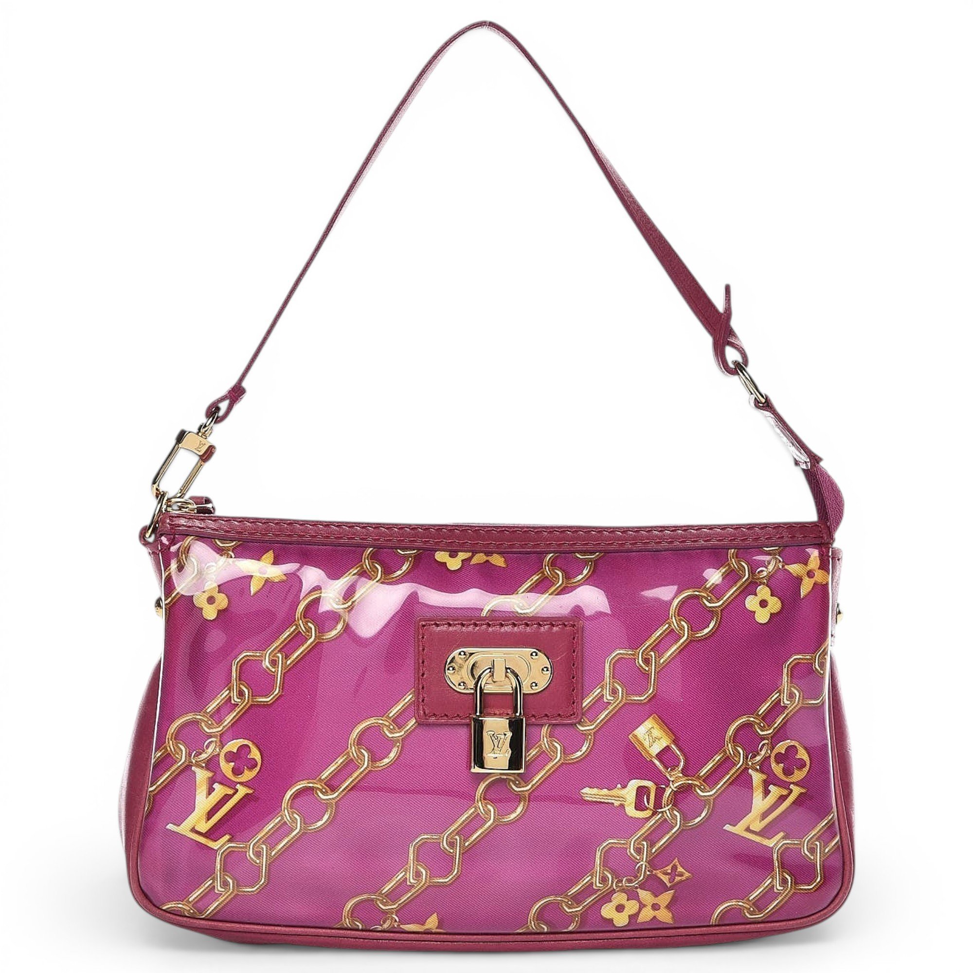 Pochette Accessoire leather handbag