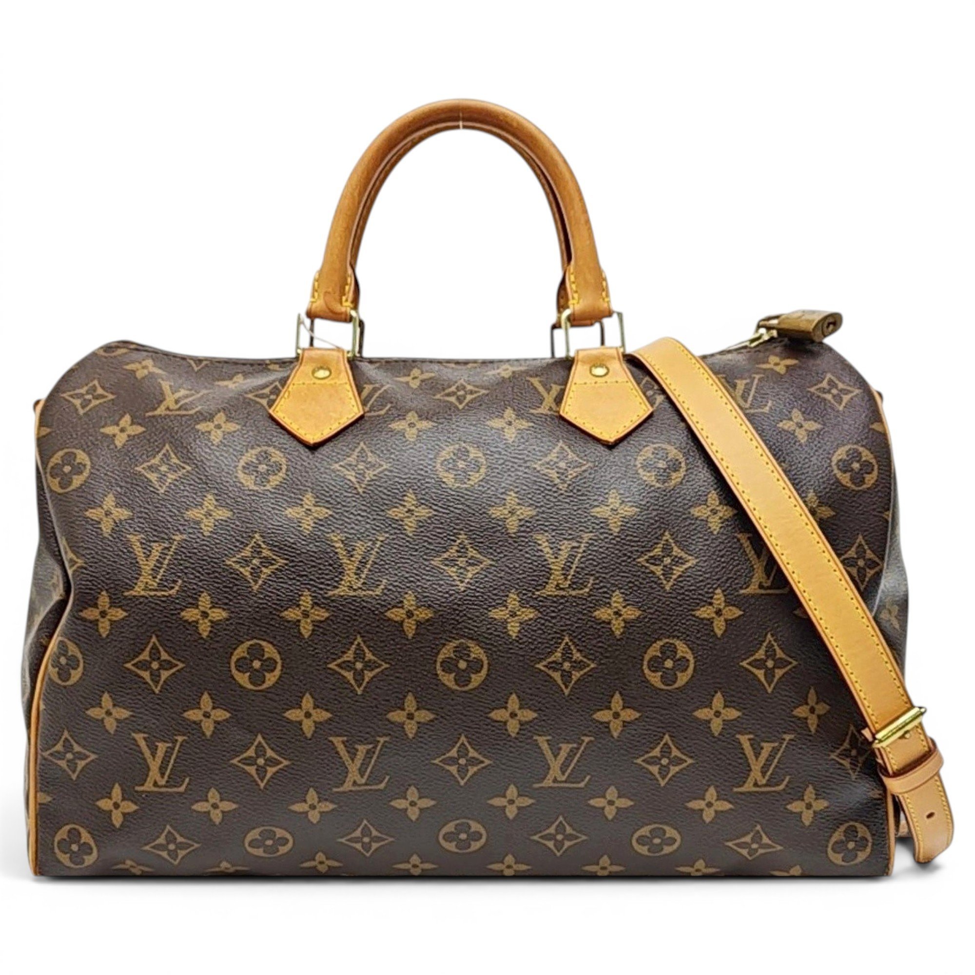 Nano Speedy / Mini HL leather handbag