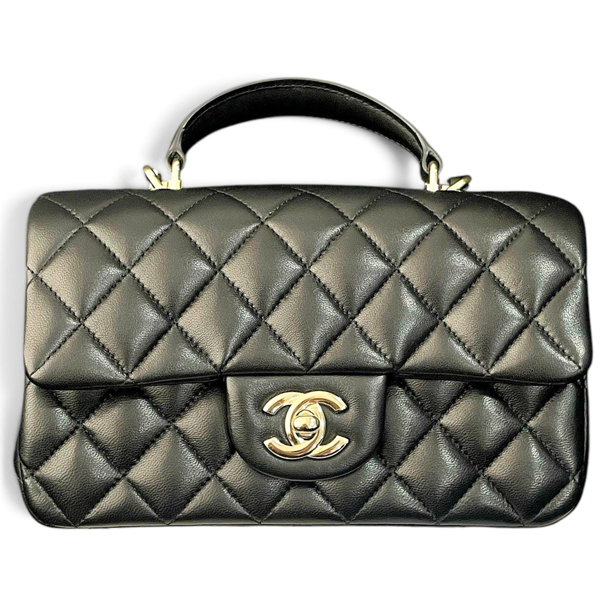 Coco Handle leather handbag