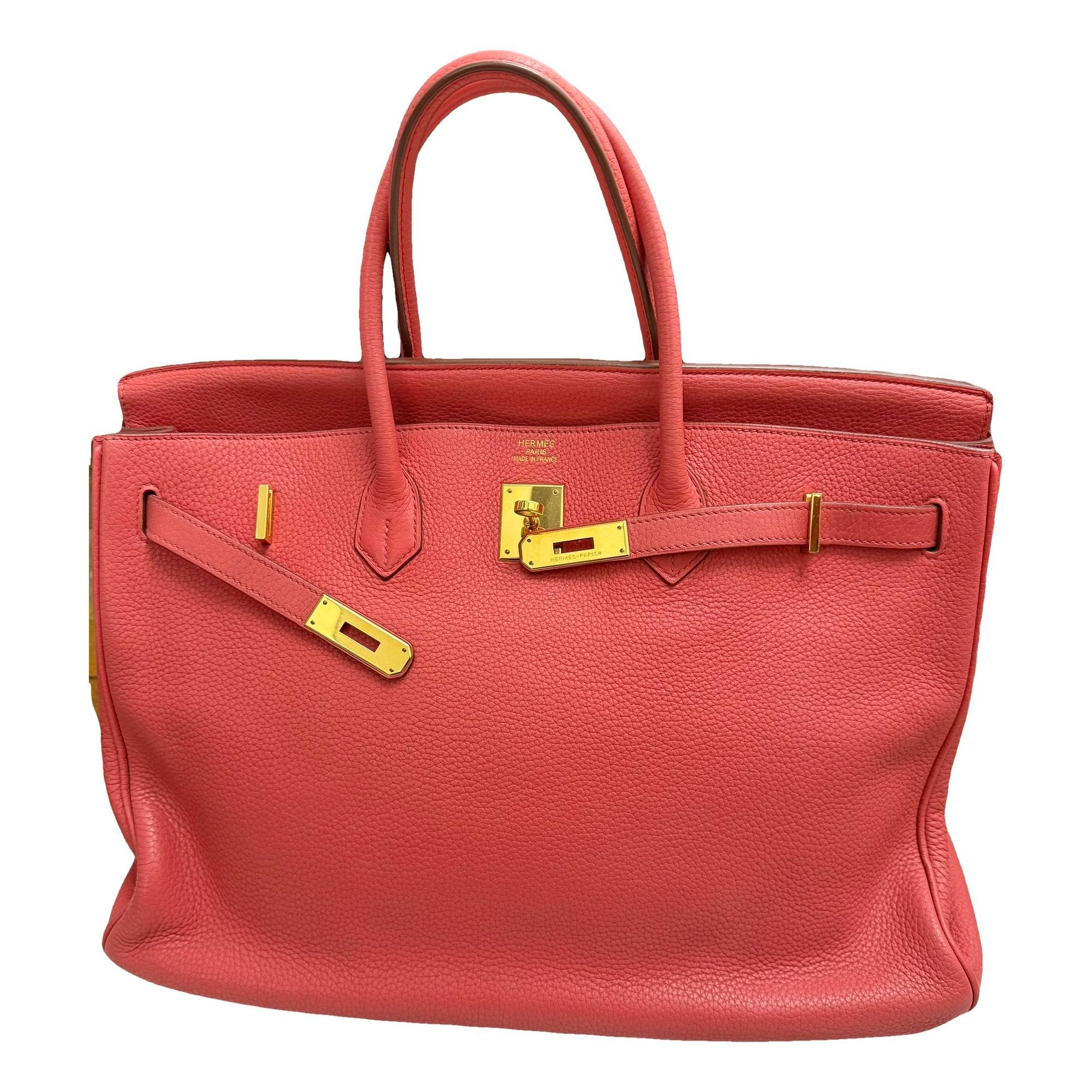 Birkin 40 leather handbag