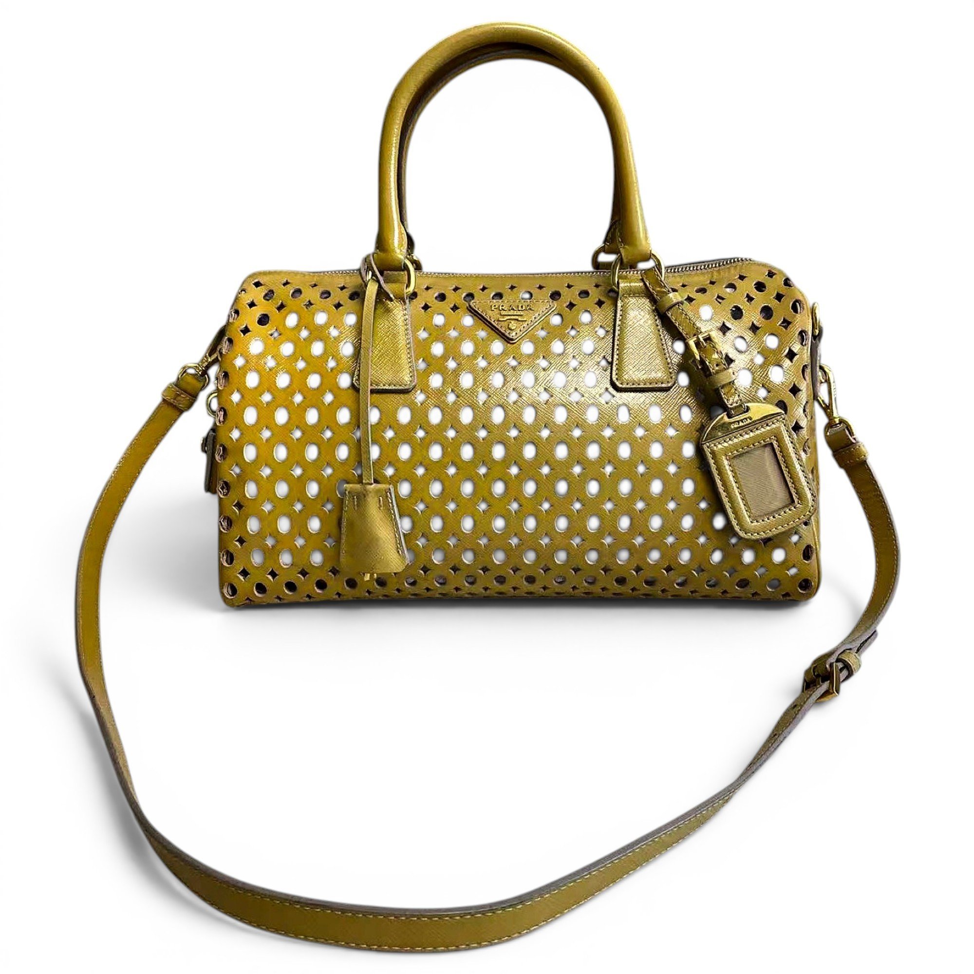 Leather handbag