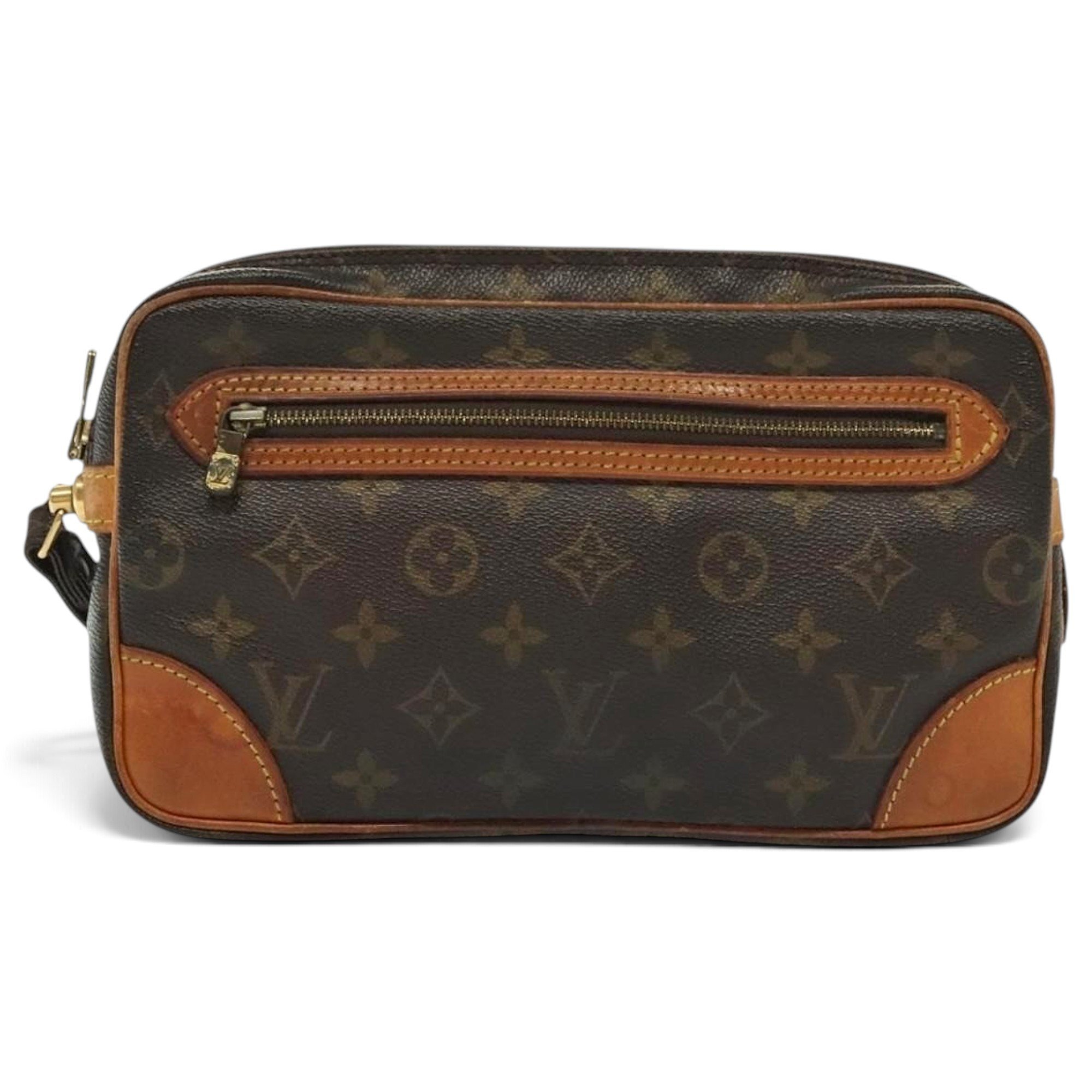 Marly Dragonne leather clutch bag