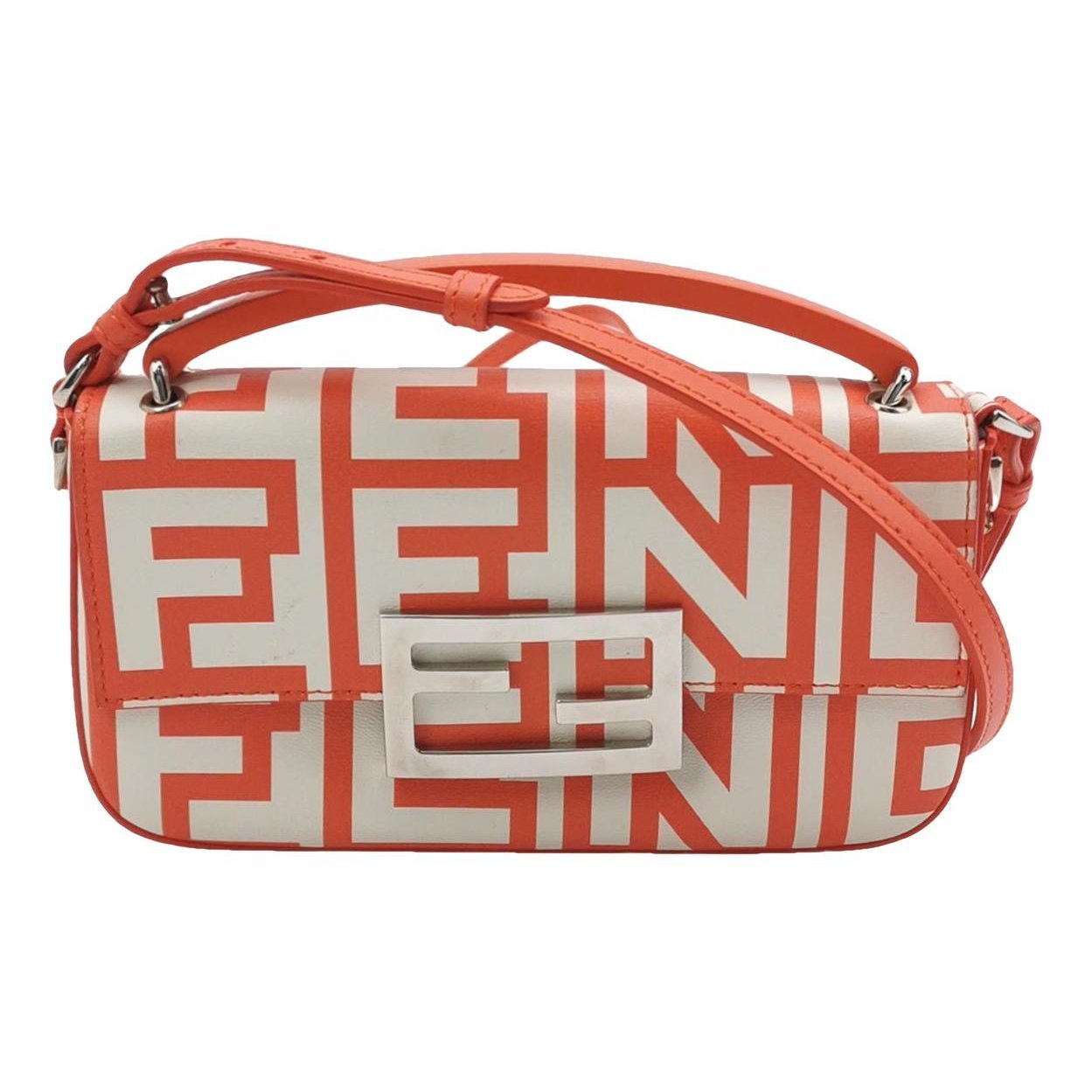 Baguette leather handbag