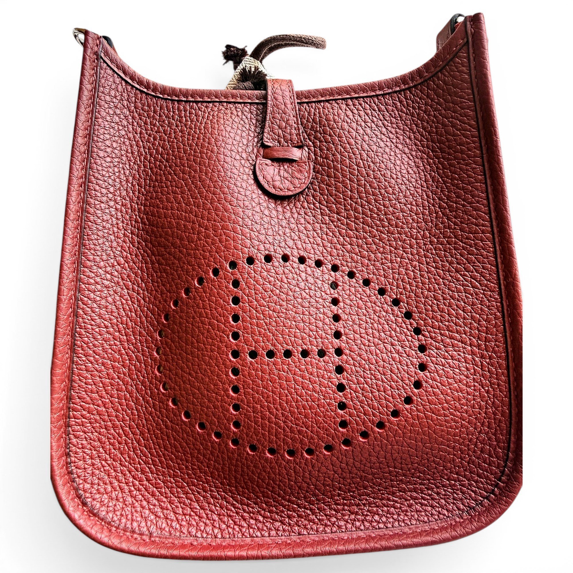 Mini Evelyne leather crossbody bag