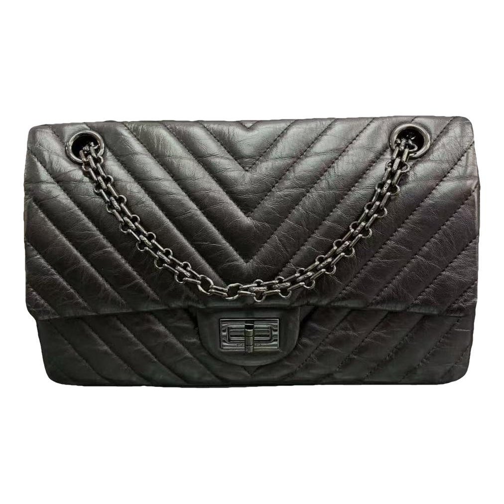 2.55 leather handbag
