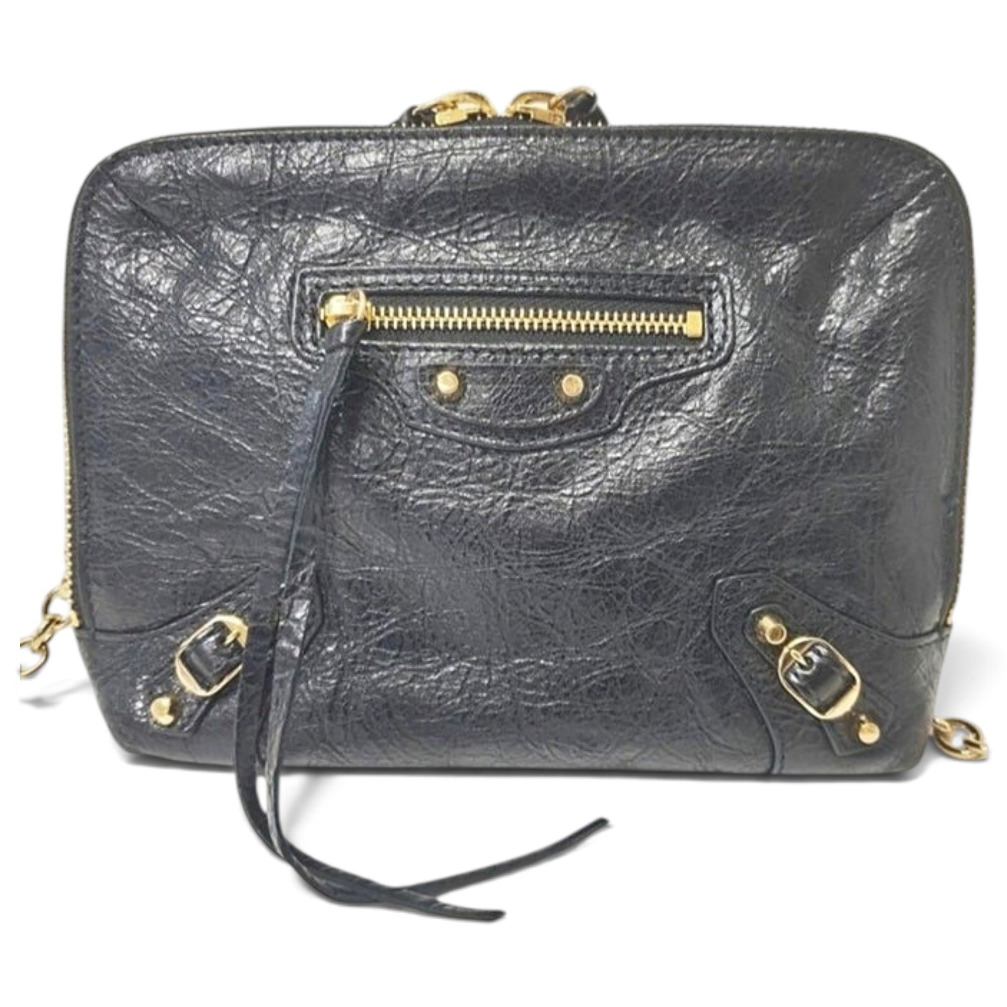 Leather crossbody bag