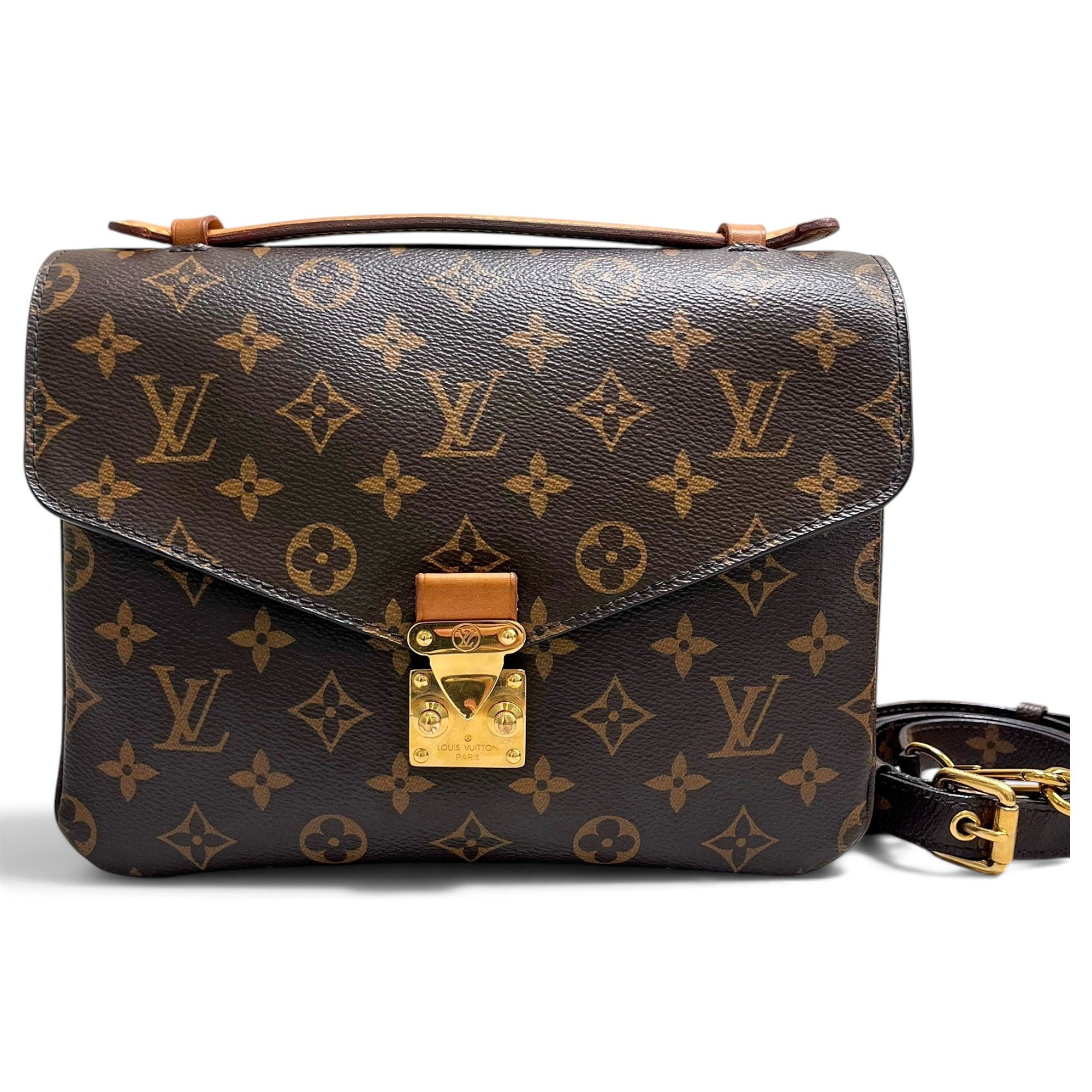 Metis leather handbag