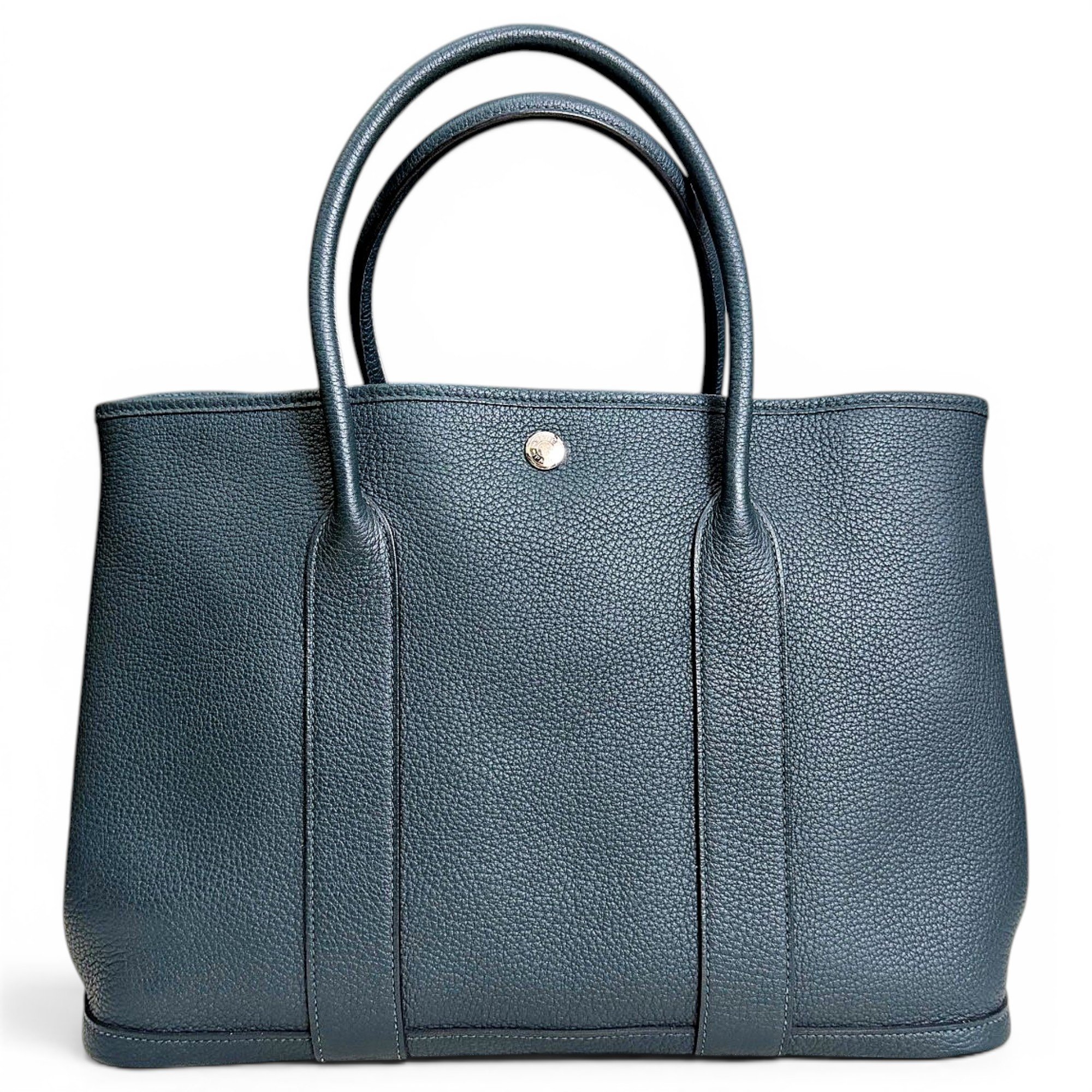 Garden Party leather handbag