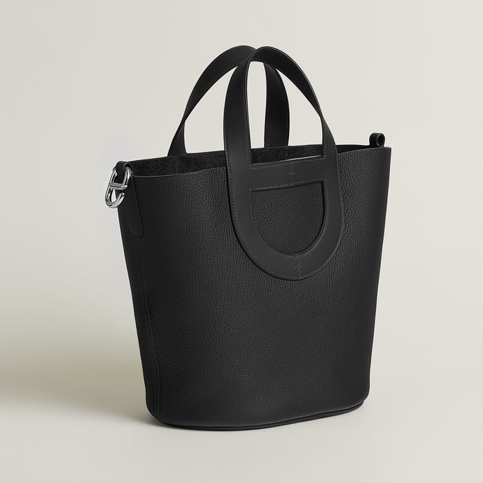 Noir Hermès In-the-loop 23 Bag