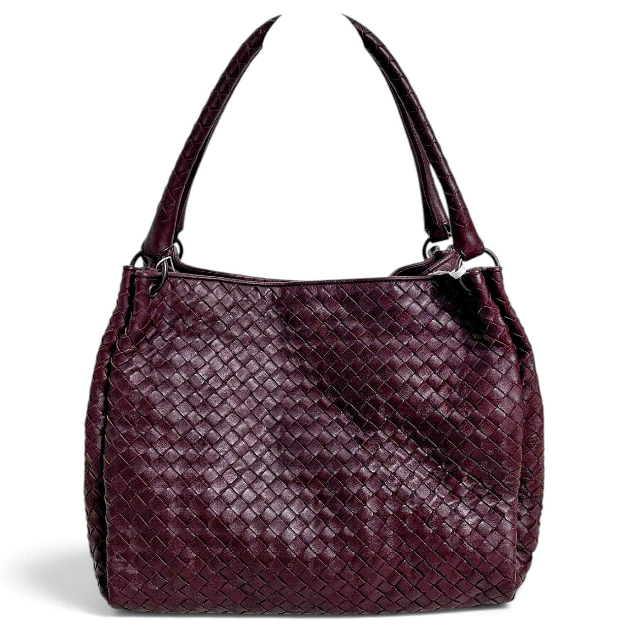 Parachute leather handbag