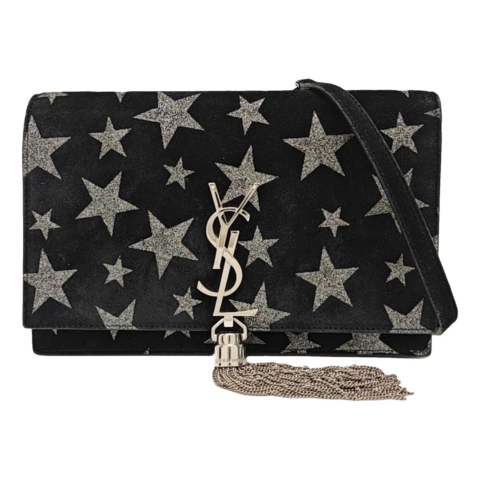 Pompom Kate velvet crossbody bag