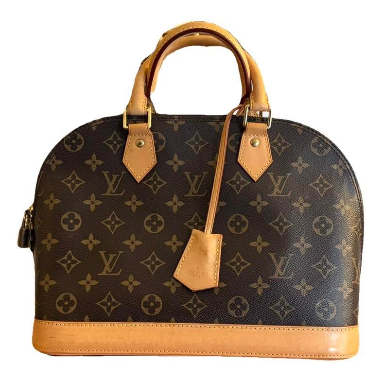 Alma leather handbag