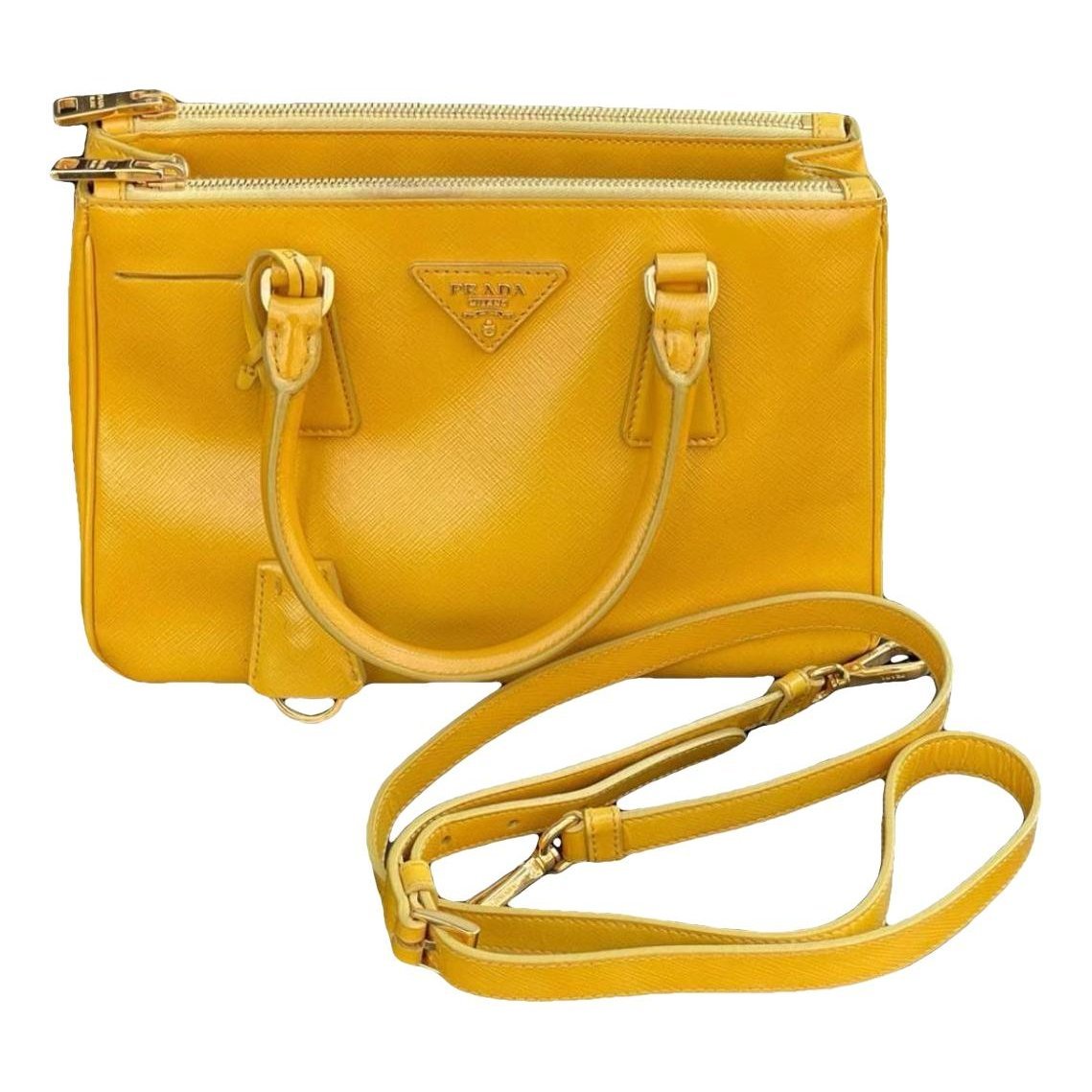 Galleria leather handbag