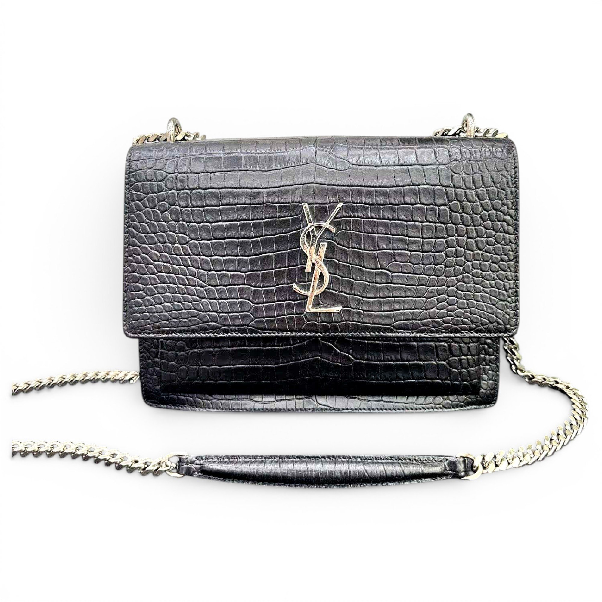 Sunset leather handbag