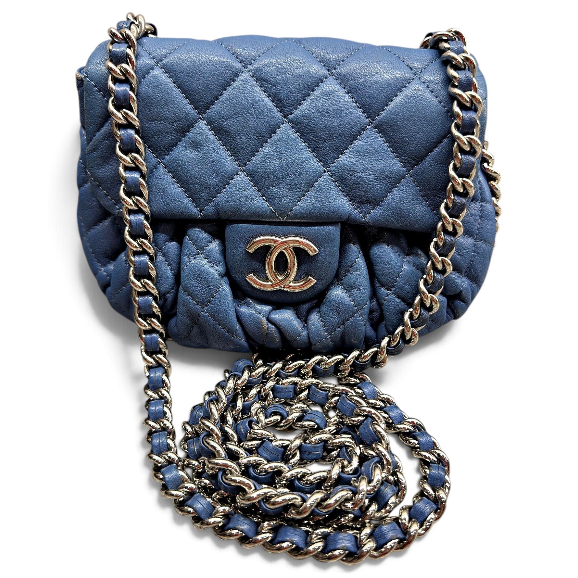 Chain Around leather handbag