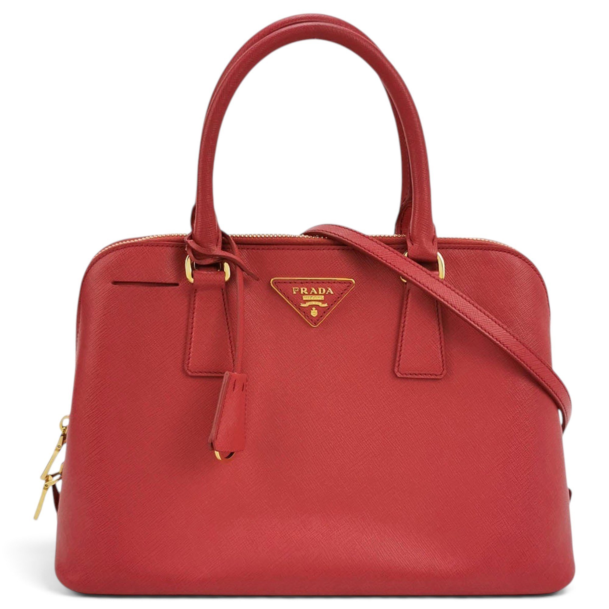 Promenade leather handbag