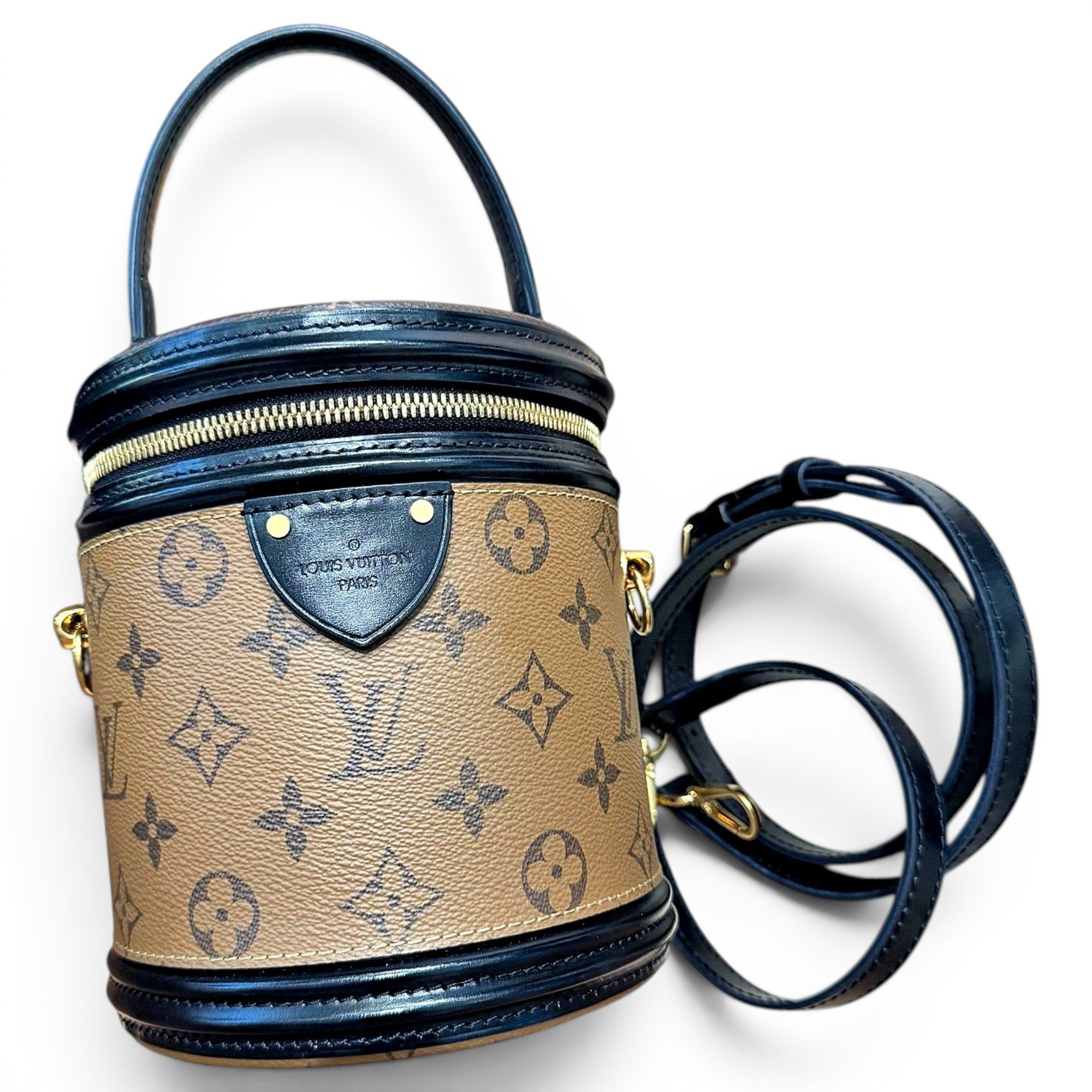Cannes leather handbag