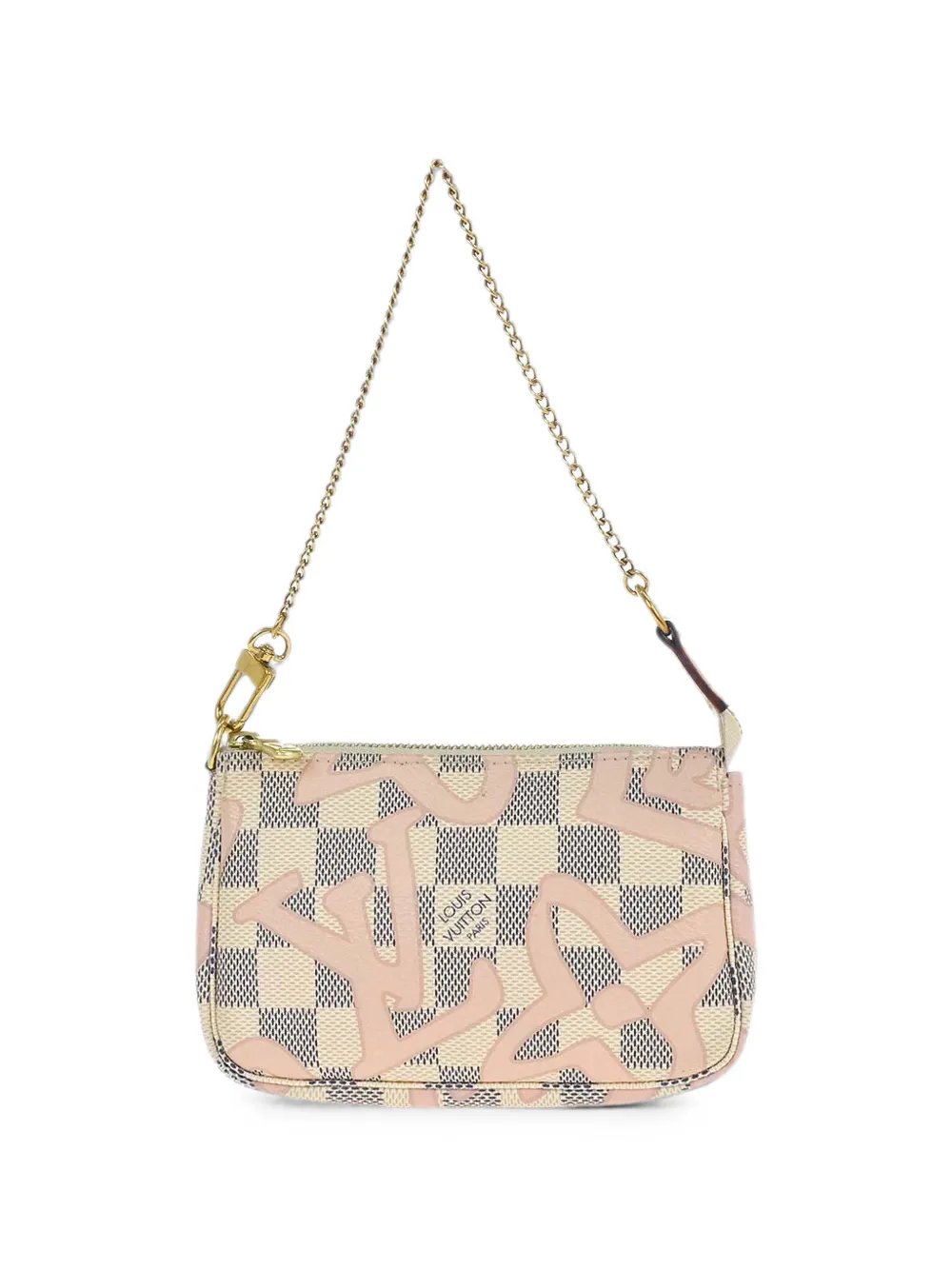 Louis Vuitton 2017 Mini Pochette Damier Azur Tahitienne shoulder bag
