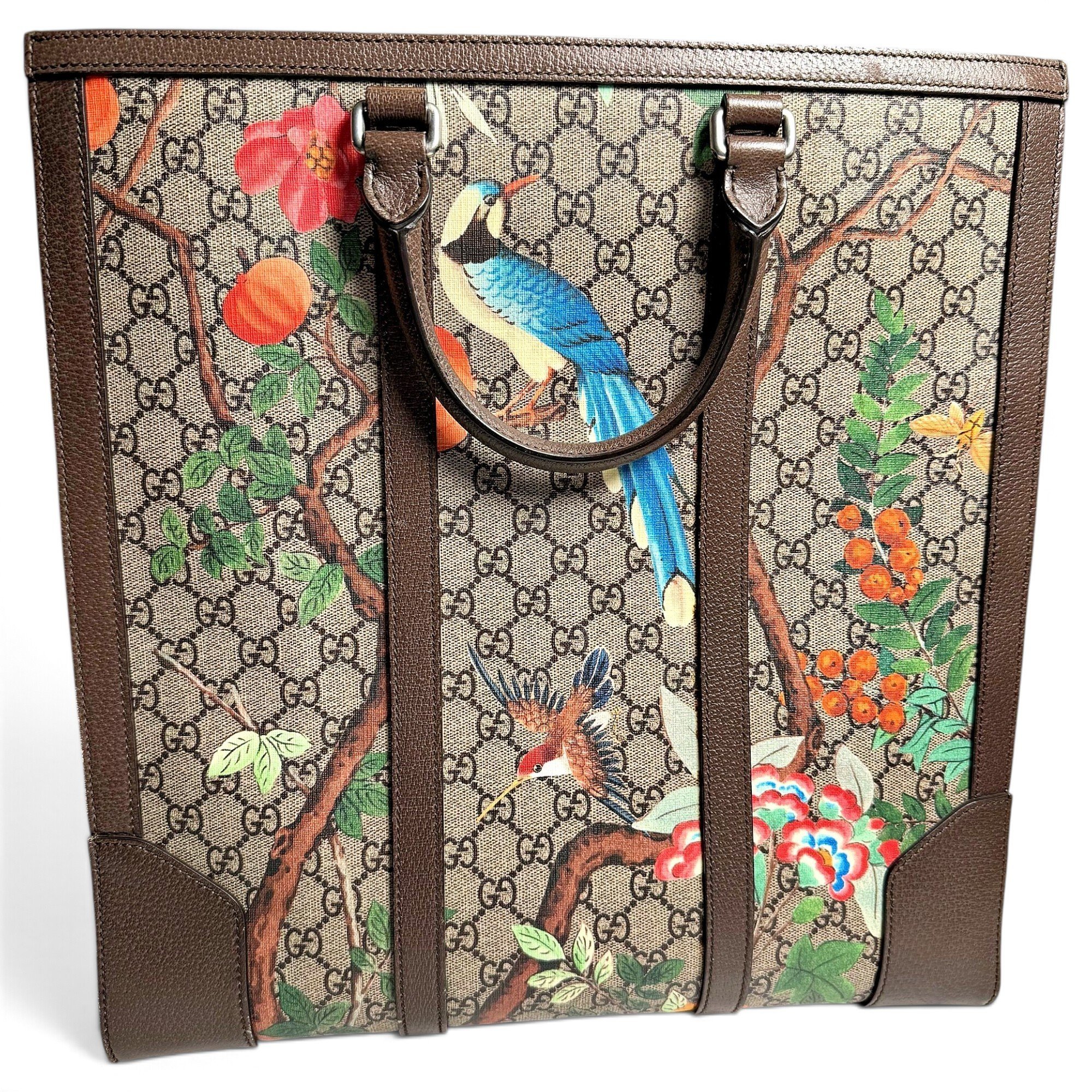Ophidia Shopping leather tote