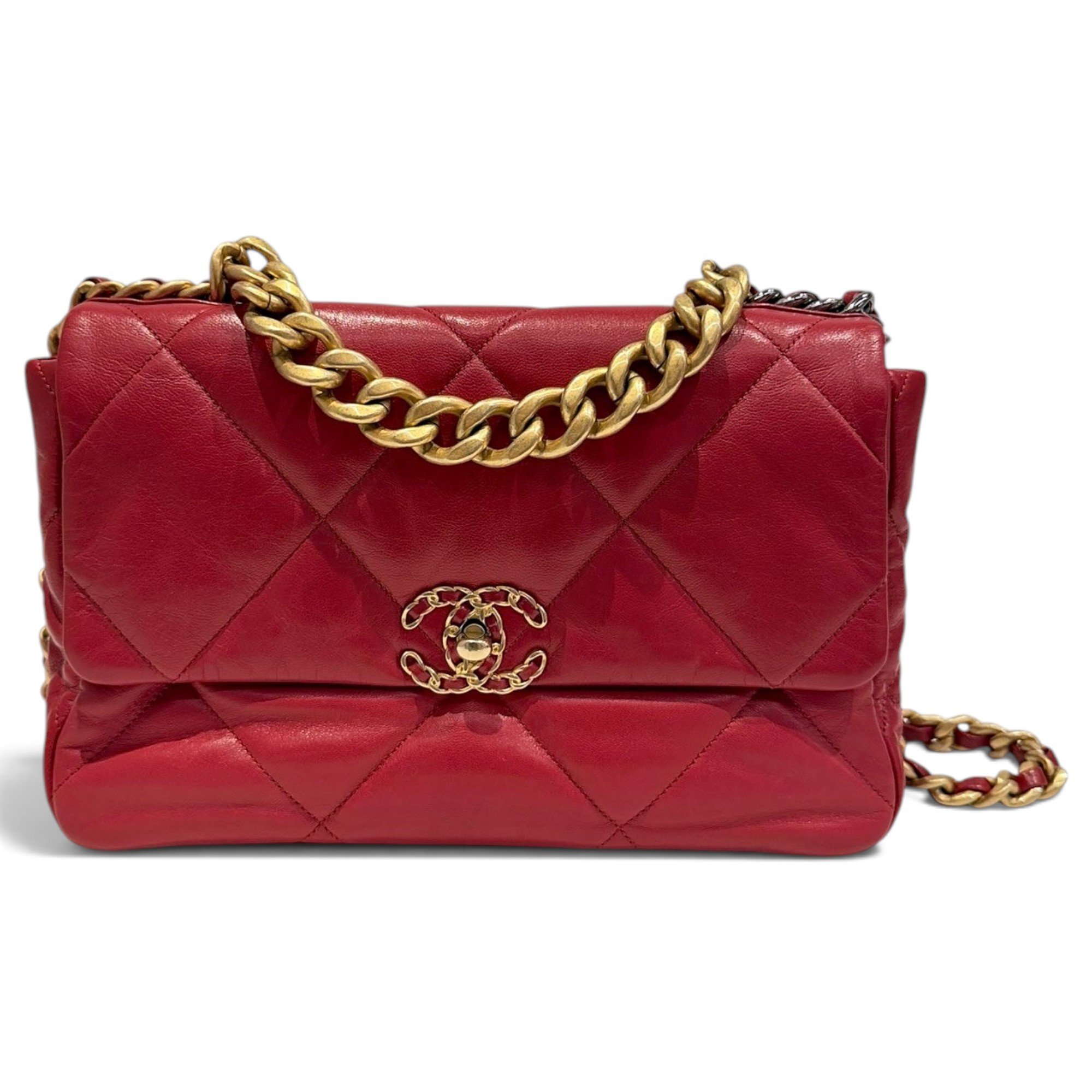 Chanel 19 leather handbag