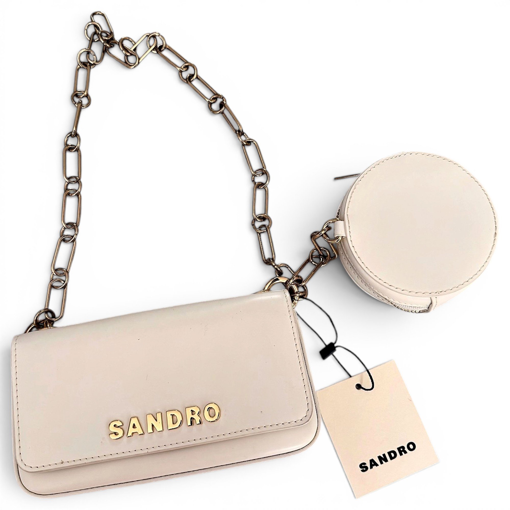 Leather crossbody bag