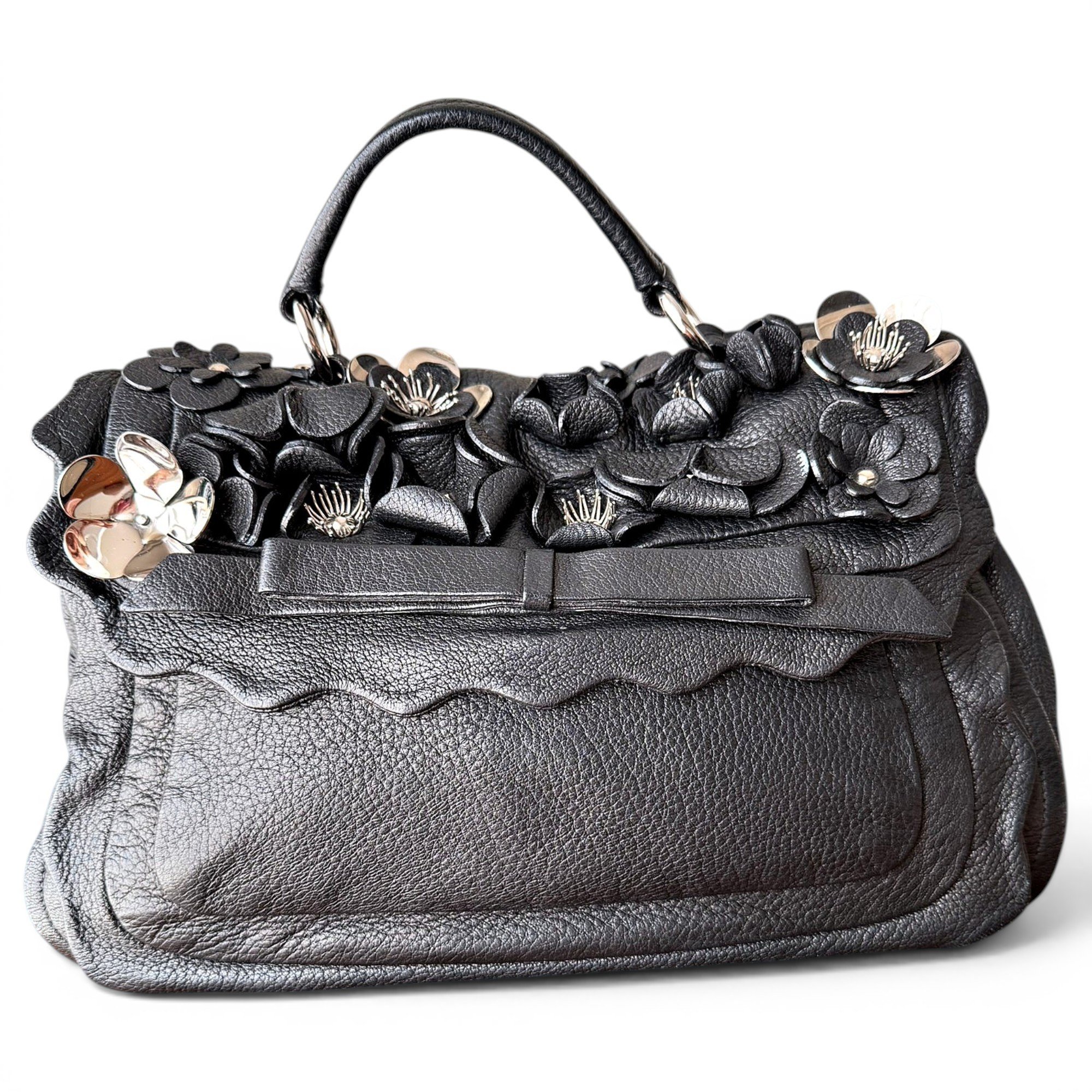 Vitello leather handbag