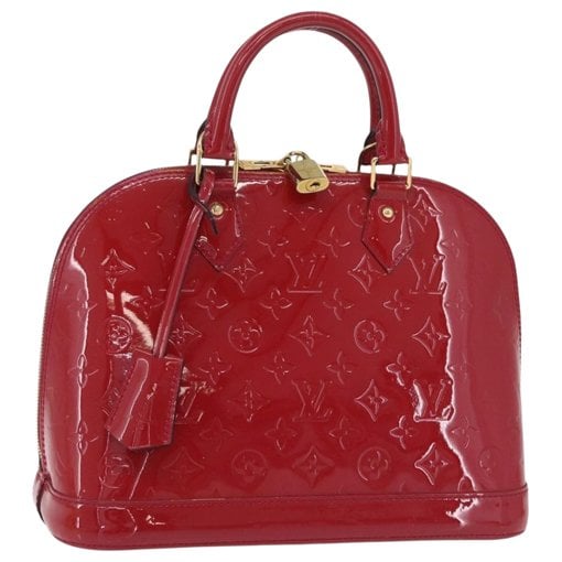 Alma patent leather handbag