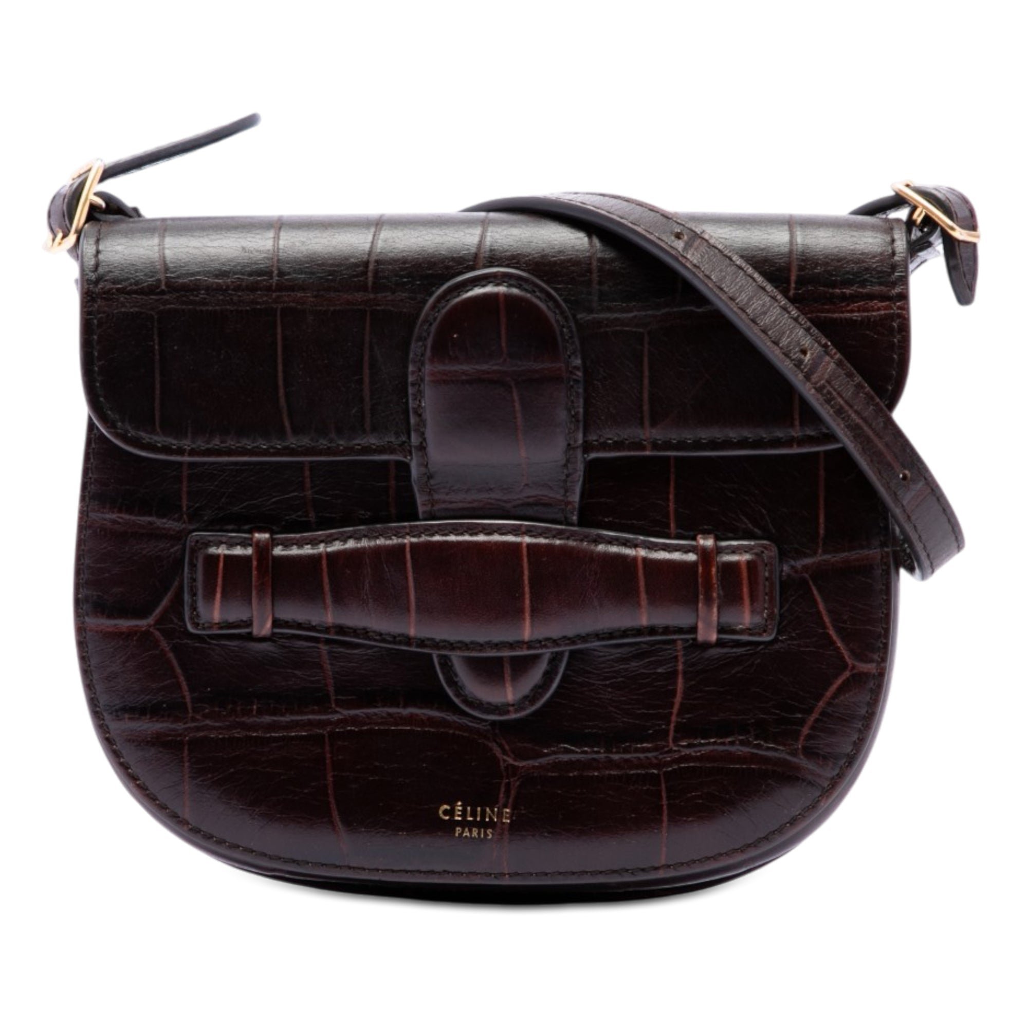 Leather crossbody bag