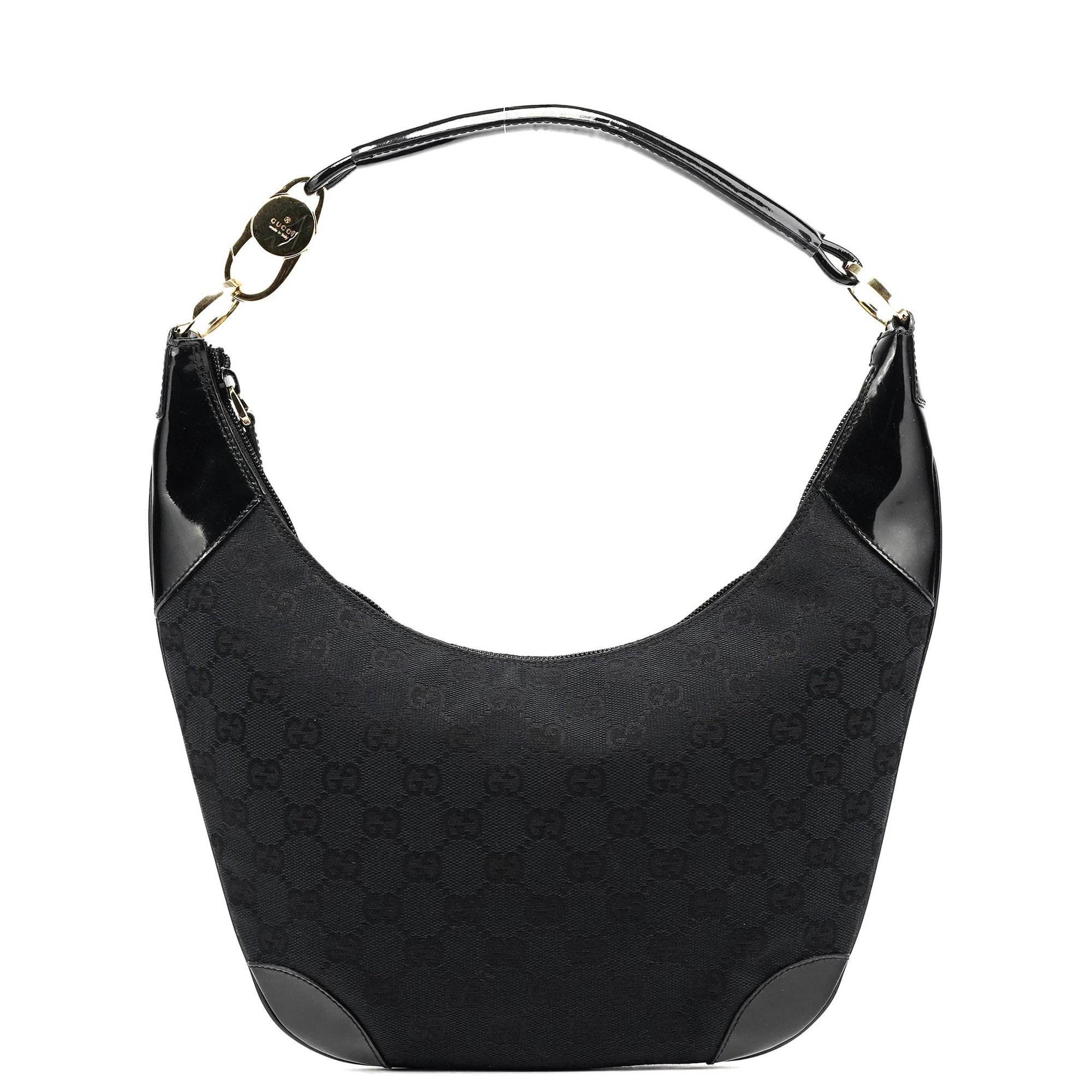 Jackie patent leather handbag