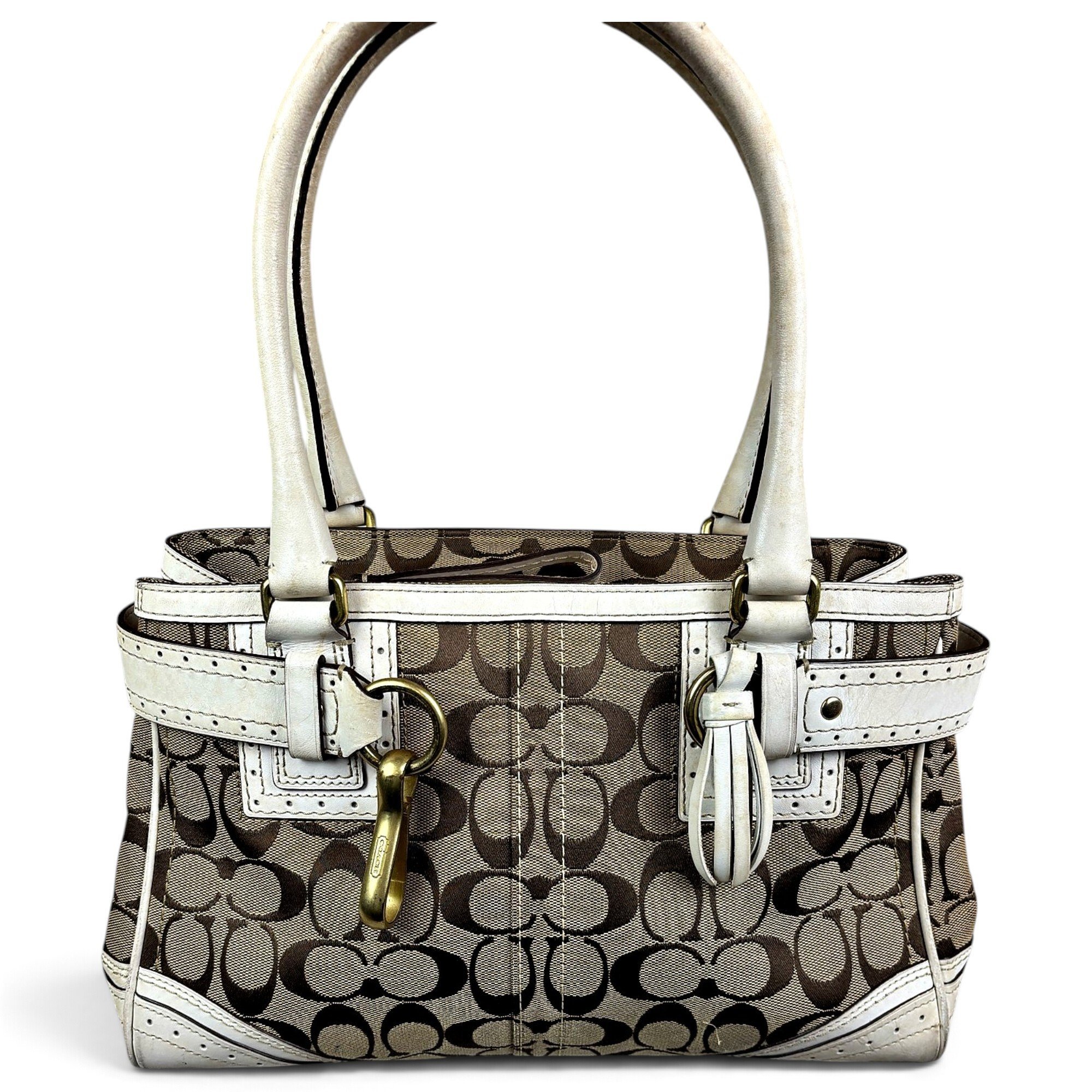 Leather satchel