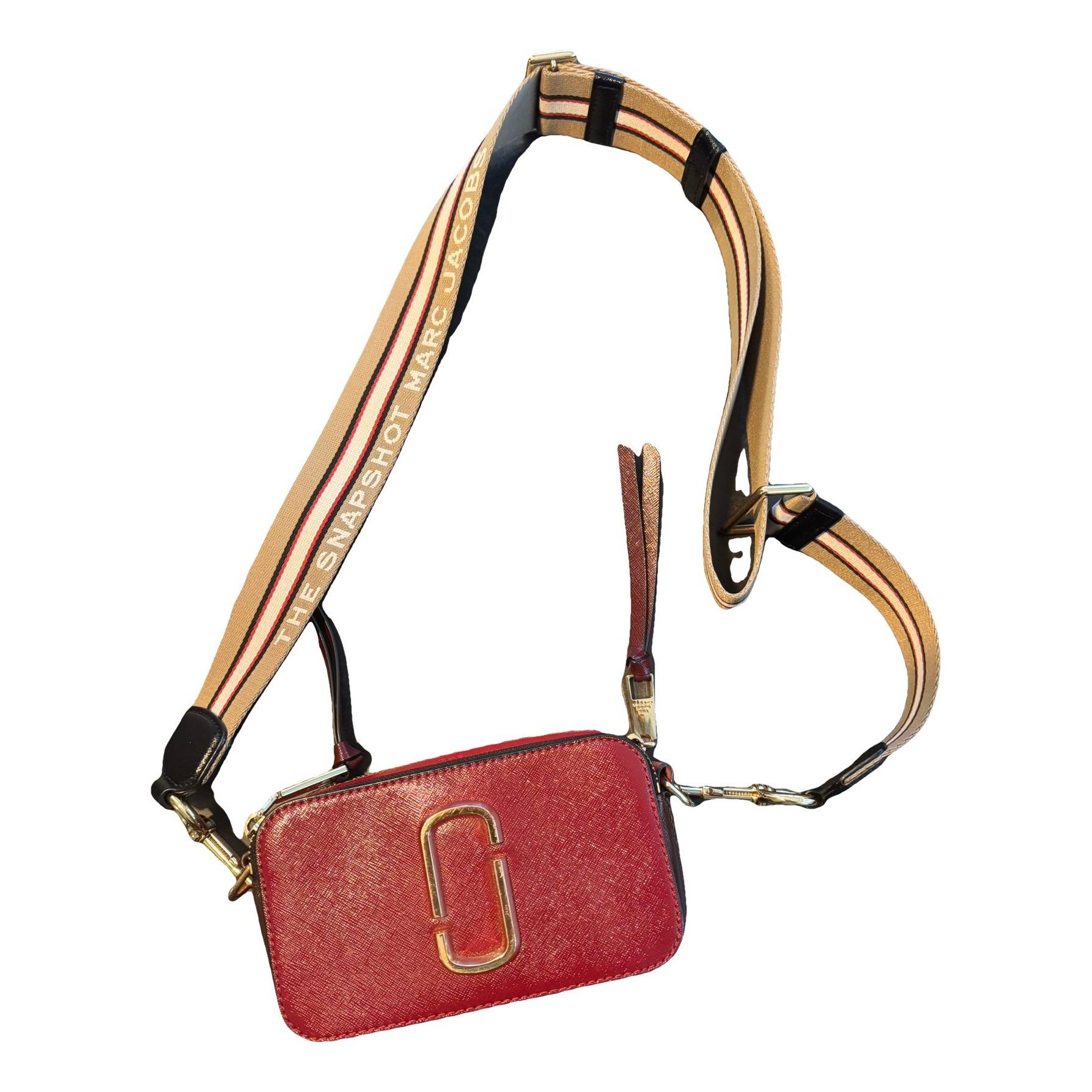 Snapshot leather crossbody bag
