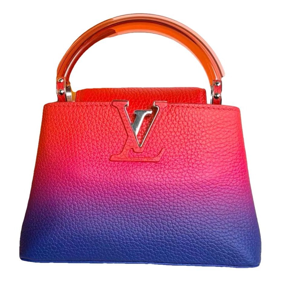 Capucines leather handbag