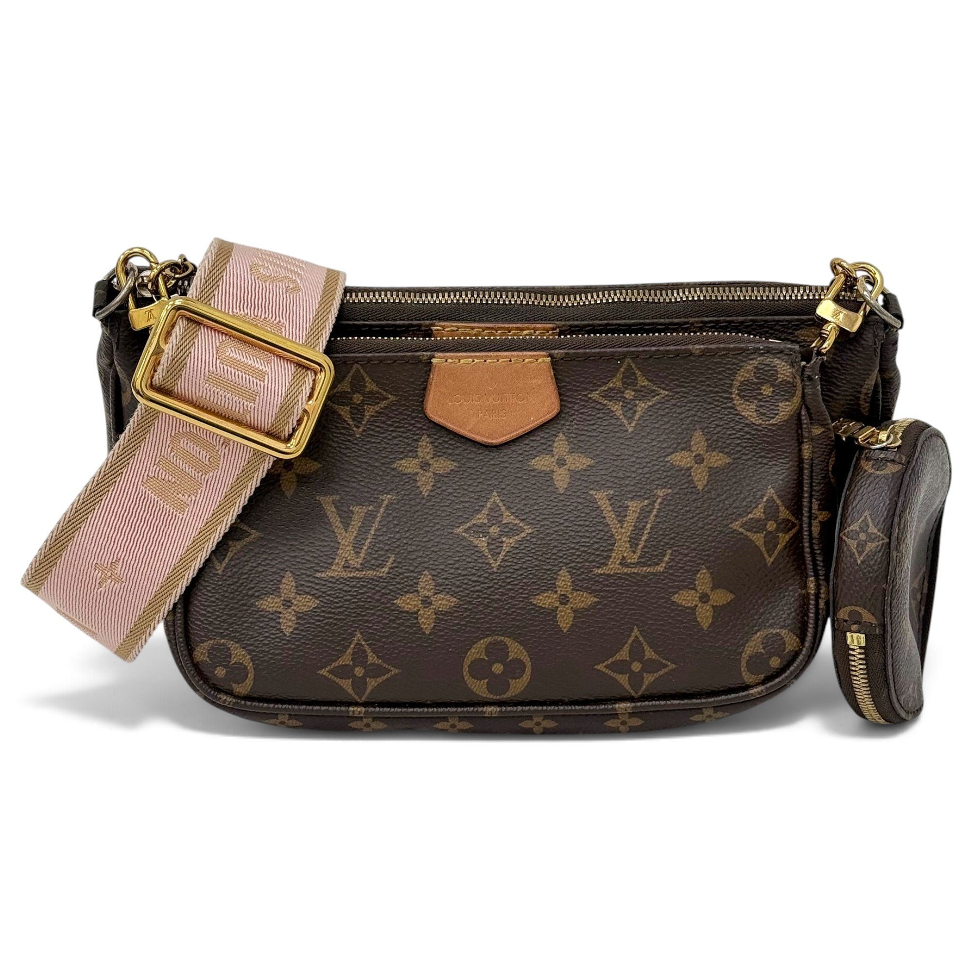 Multi Pochette Accessoires leather handbag