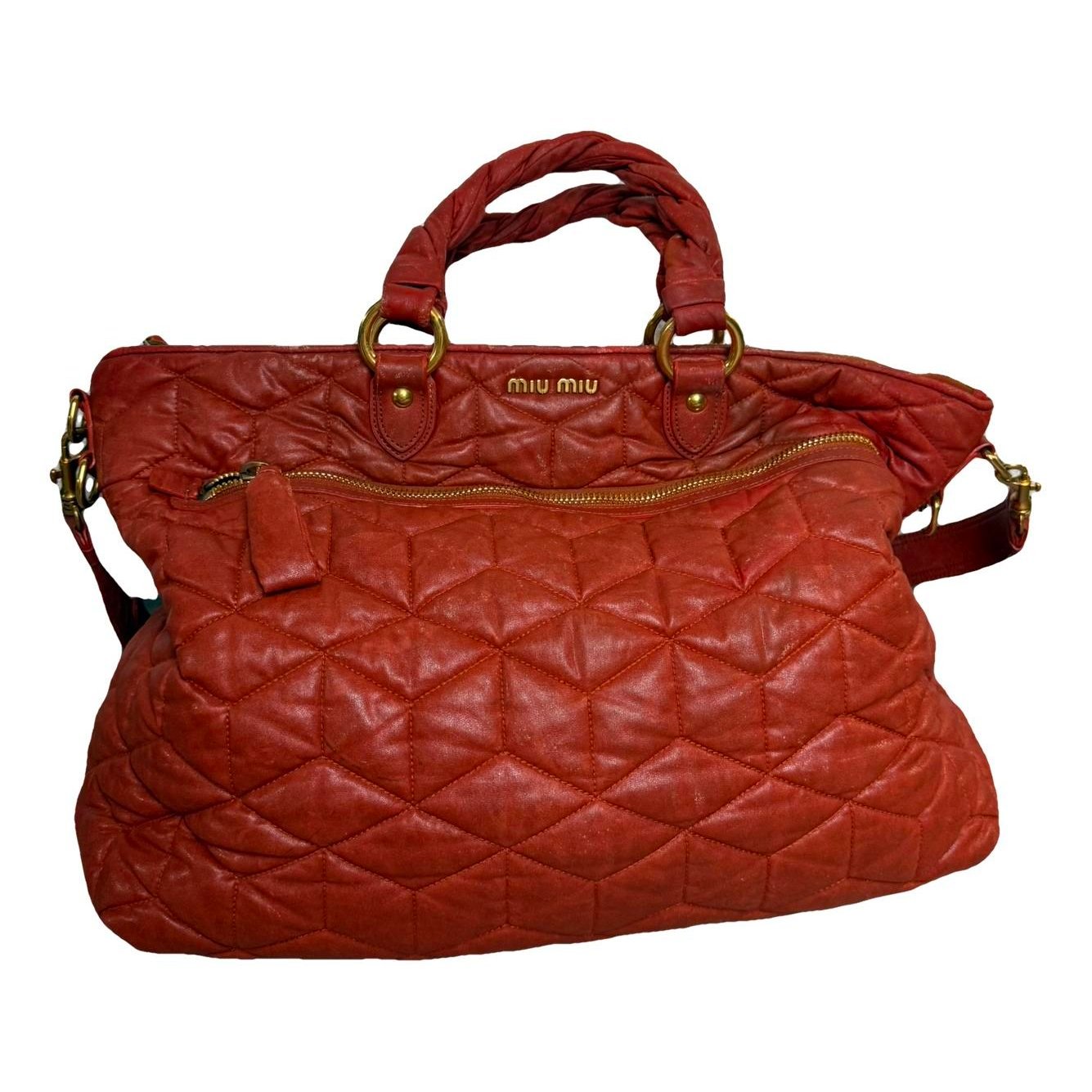 Coffer leather tote