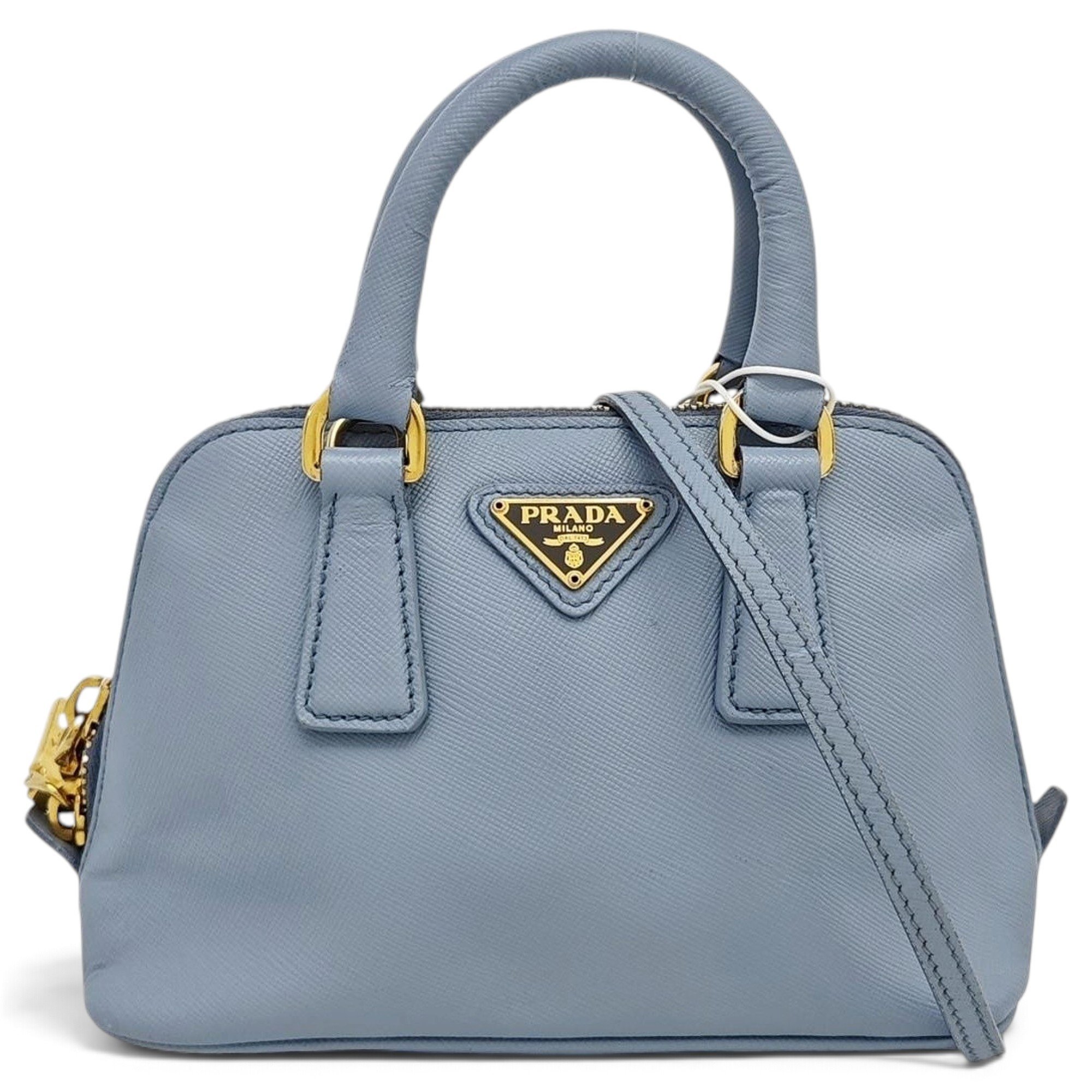 Promenade leather handbag