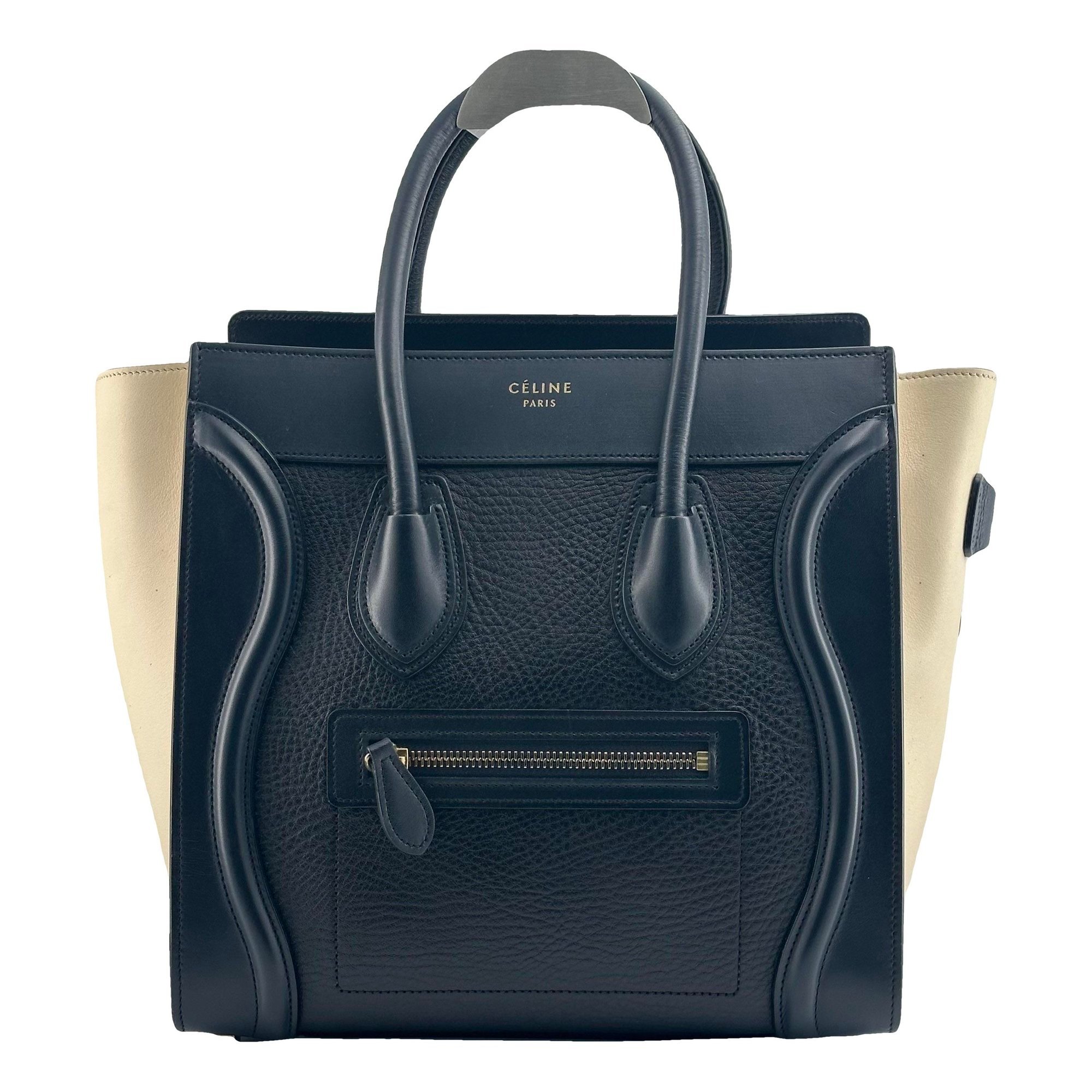 Luggage leather handbag