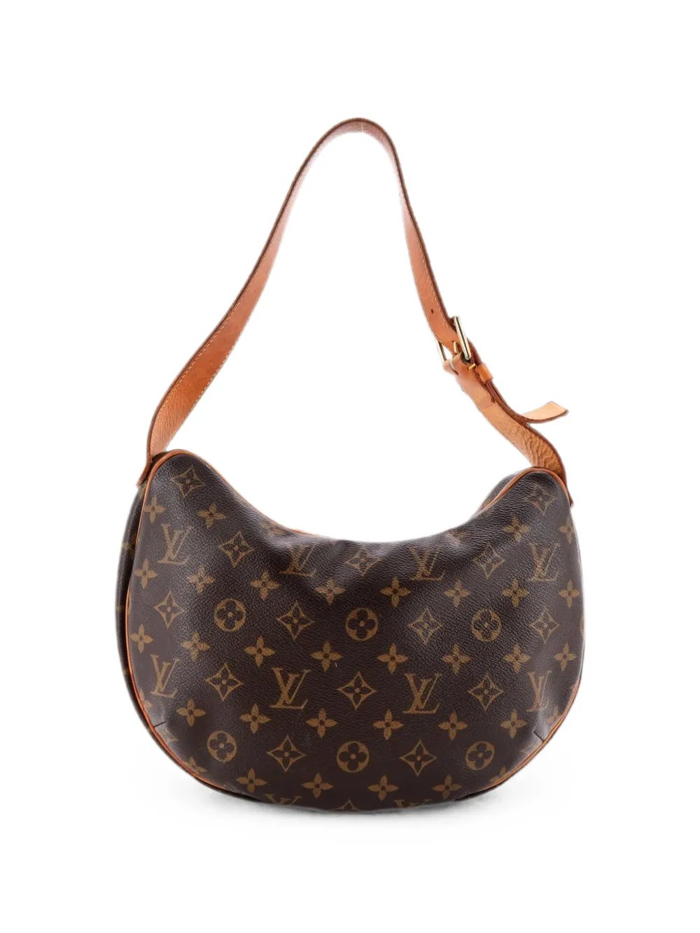 Croissant Handbag Monogram Canvas MM hobo bag