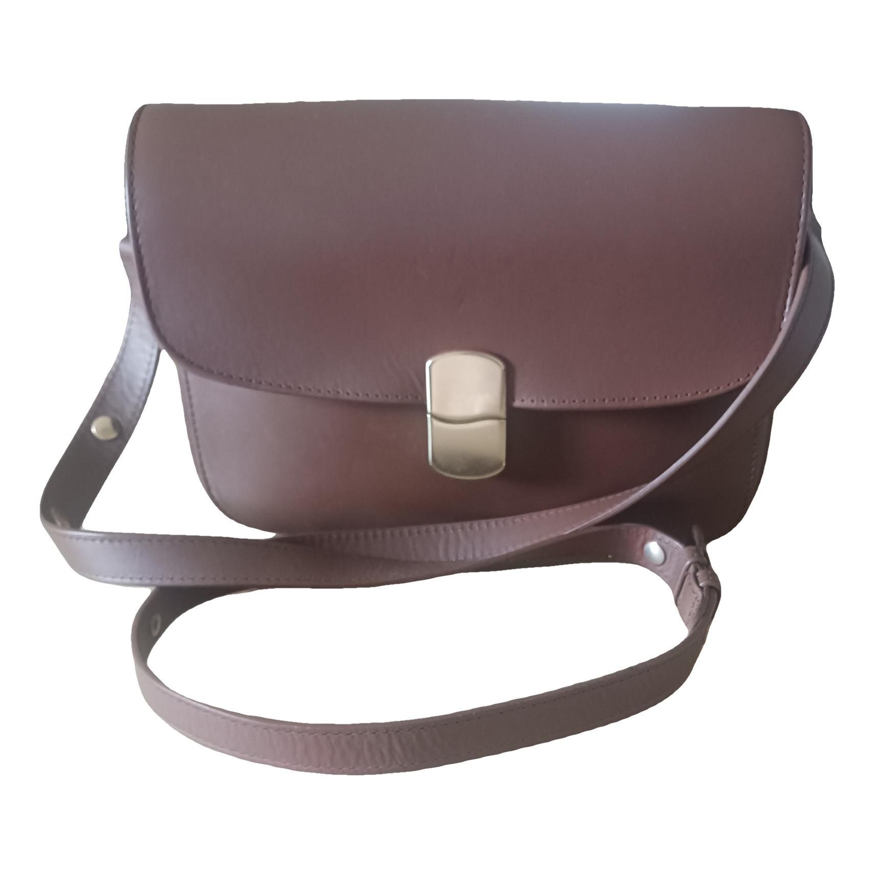 Leather crossbody bag