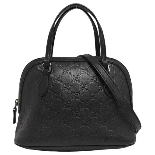 Leather handbag