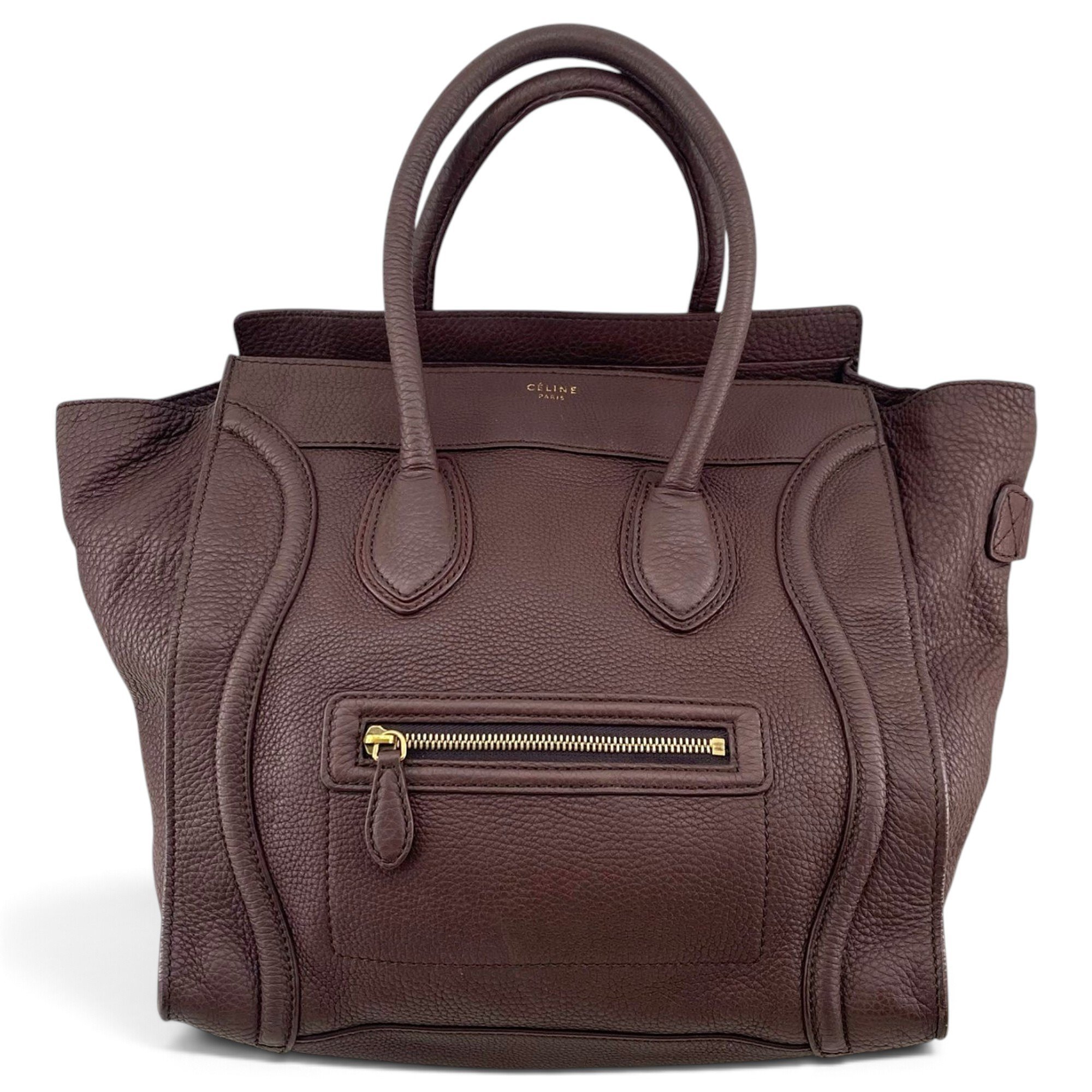 Luggage leather handbag