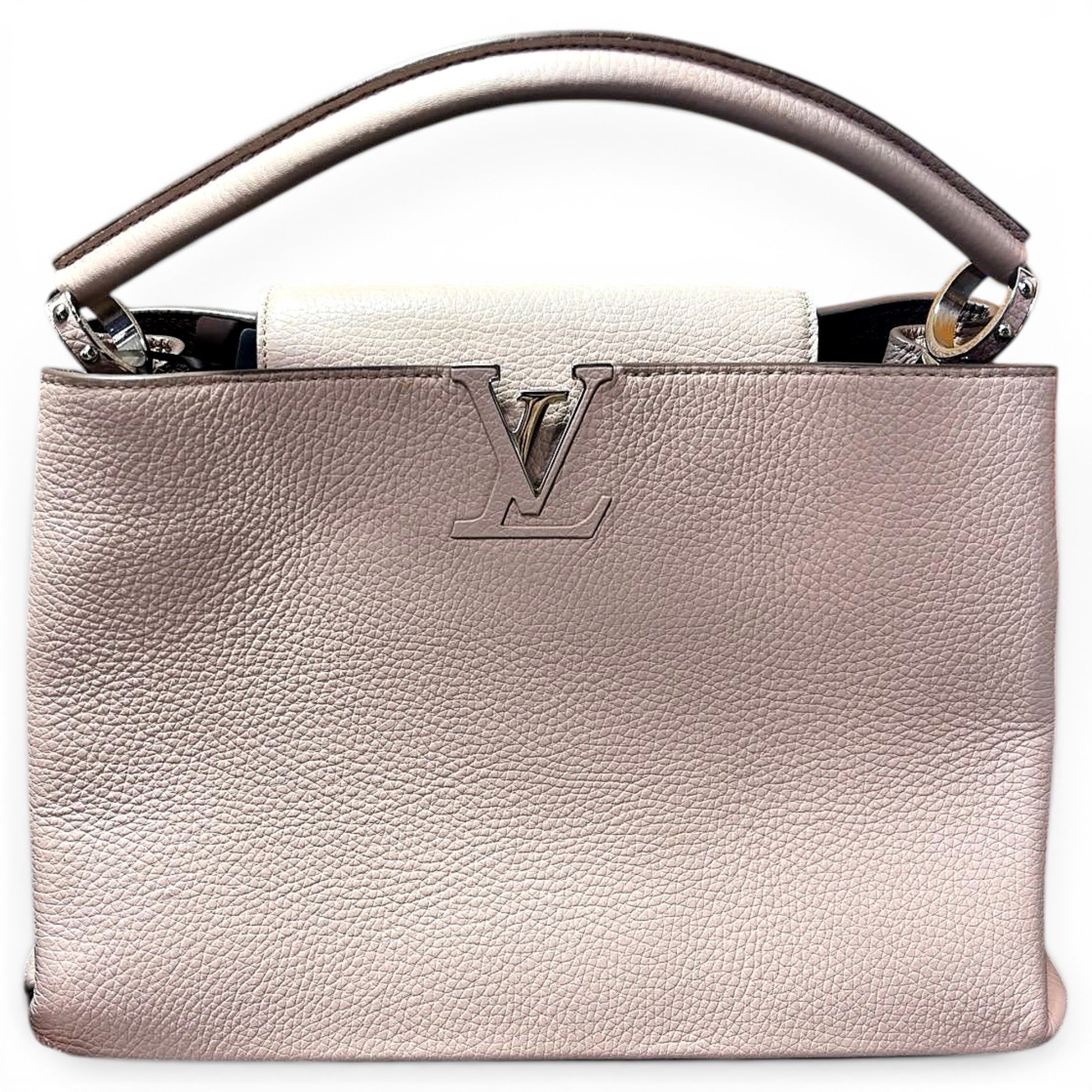 Capucines leather tote