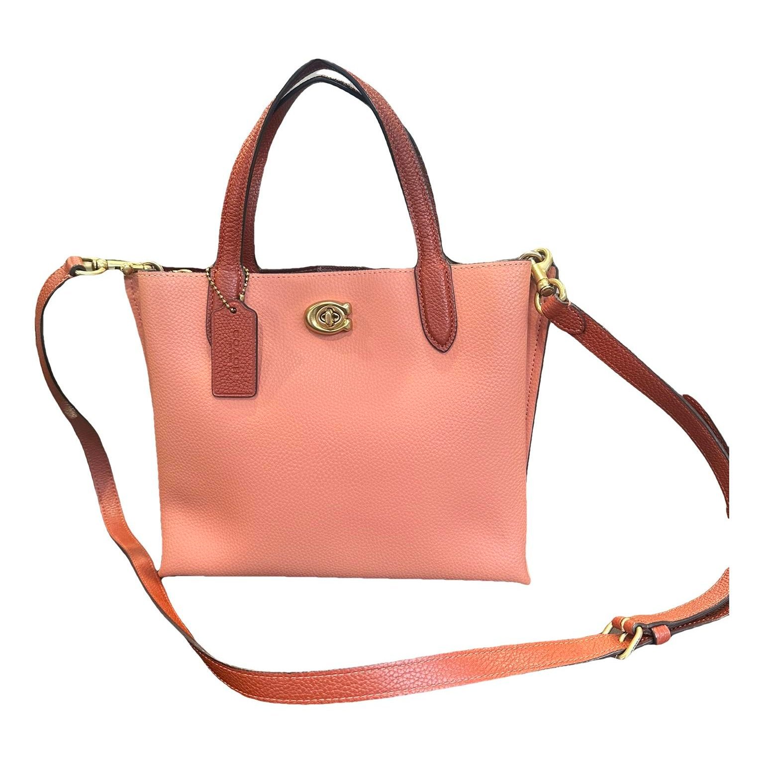 Leather tote
