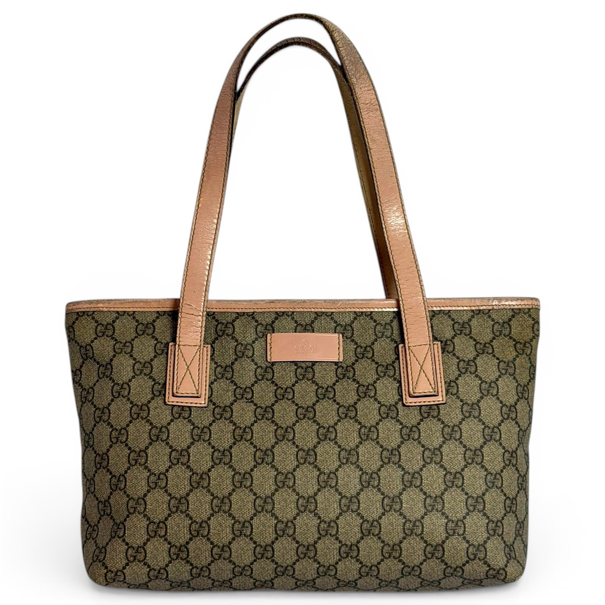 Leather tote