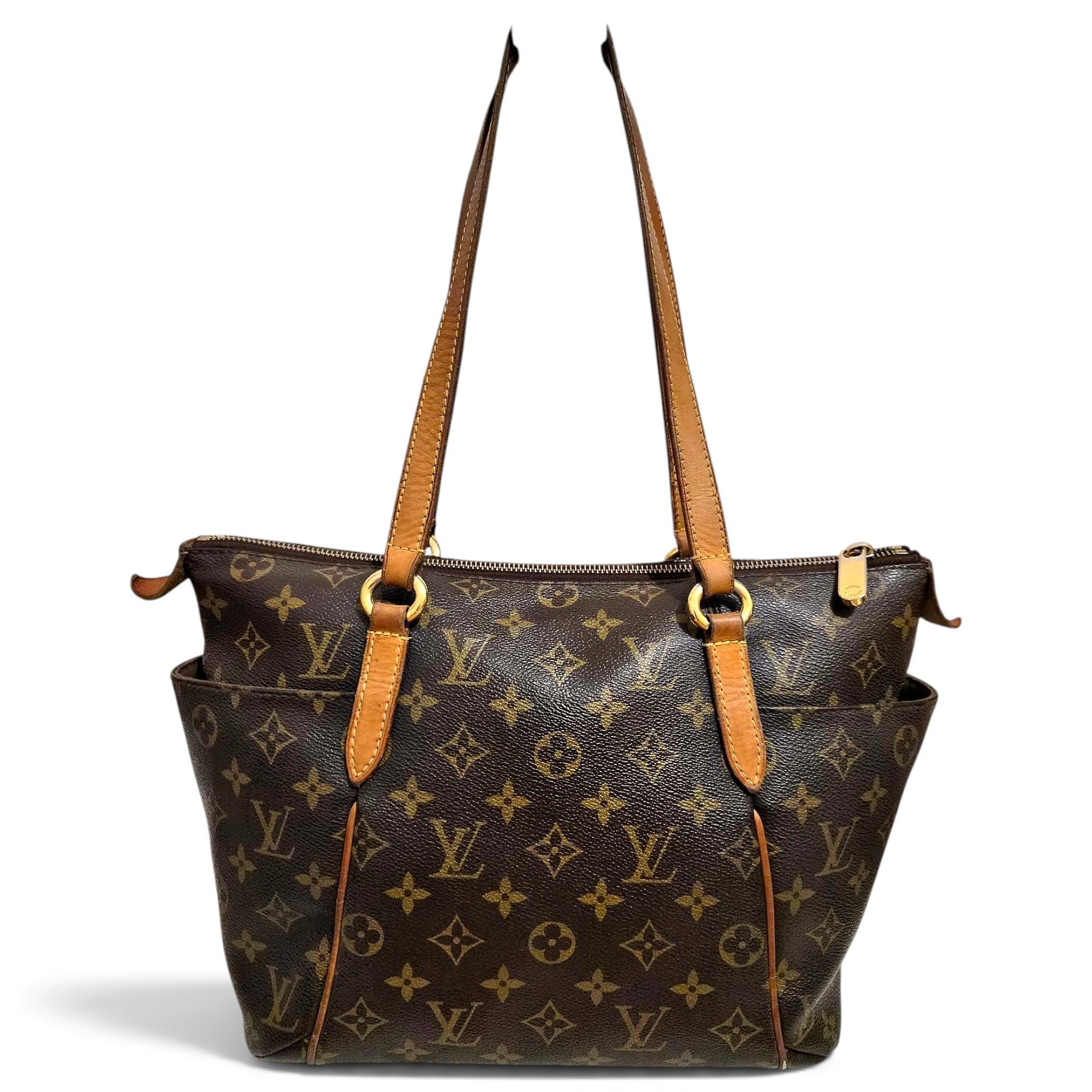 Totally leather tote