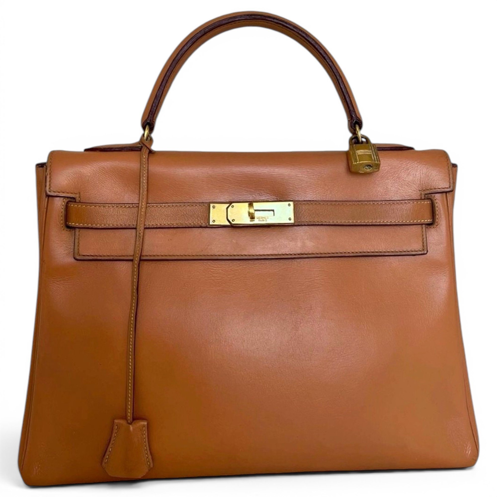 Kelly 32 leather handbag